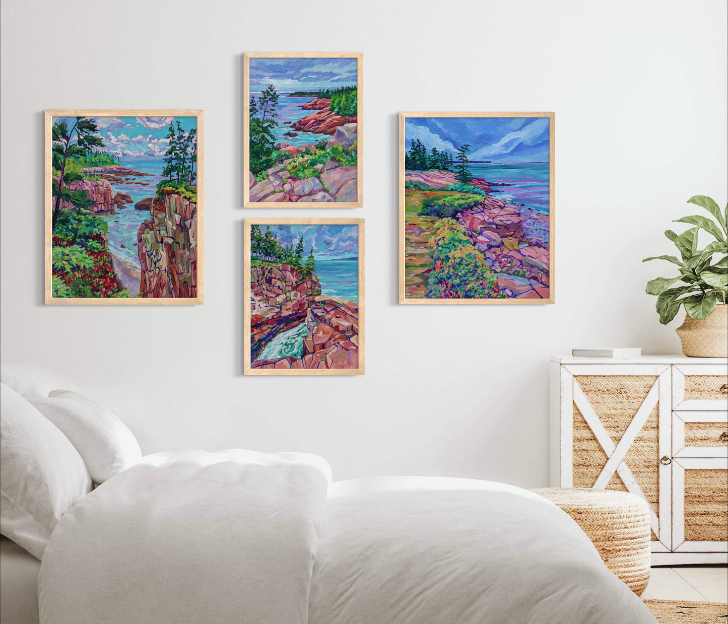 Raven's Nest 2 Acadia Maine original painting