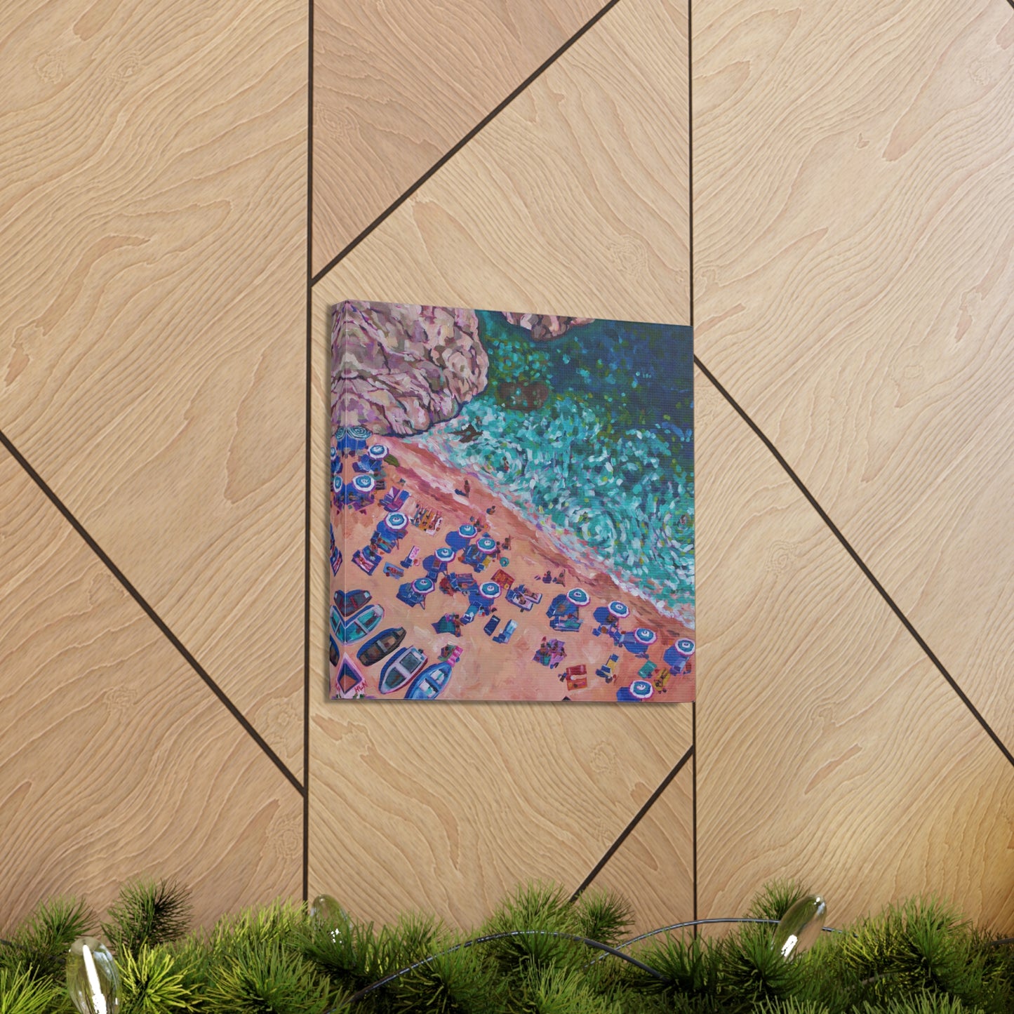 Overhead at Conca Dei Marini— Gallery Wrapped Canvas Reproductions