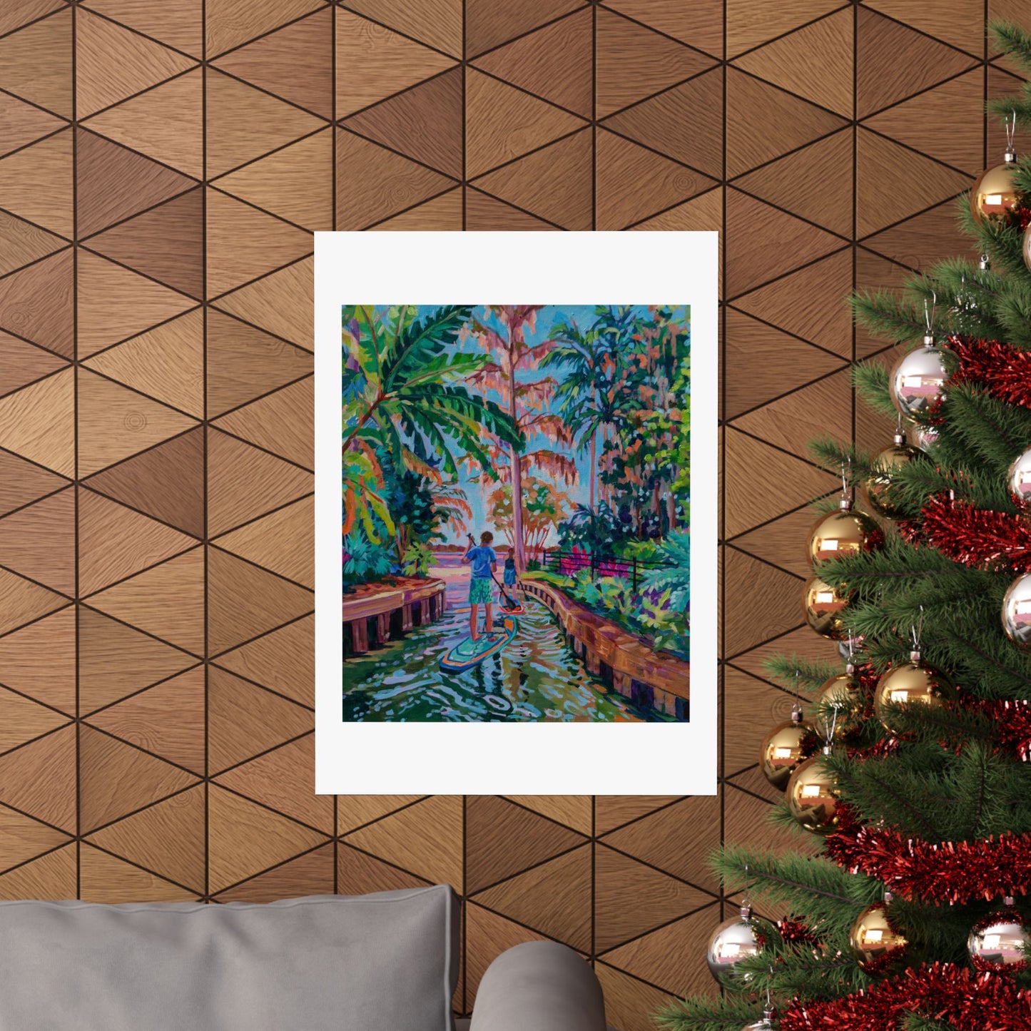 Golden Hour on the Water, Winter Park — Fine Art Matte Paper Reproduction