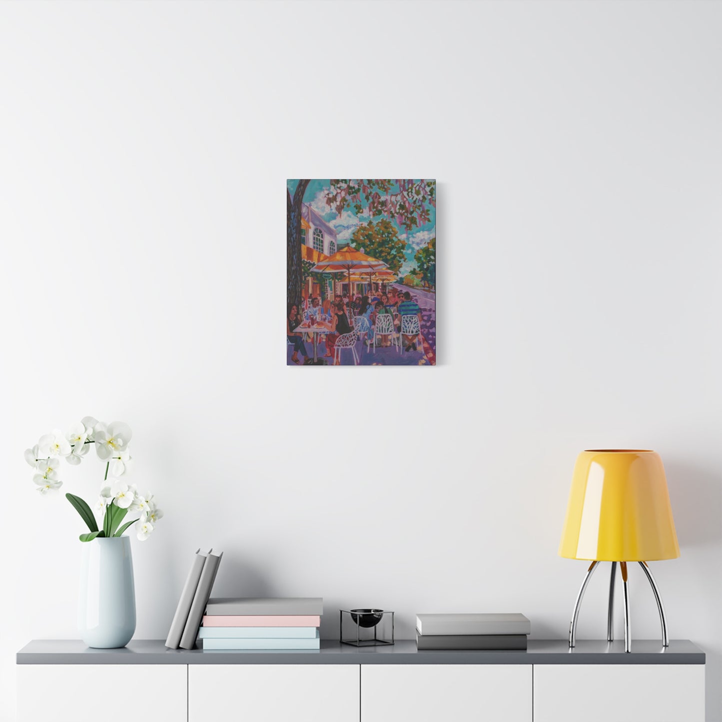 Lunch on Park Ave, Winter Park—Matte Canvas, Stretched, 1.25"