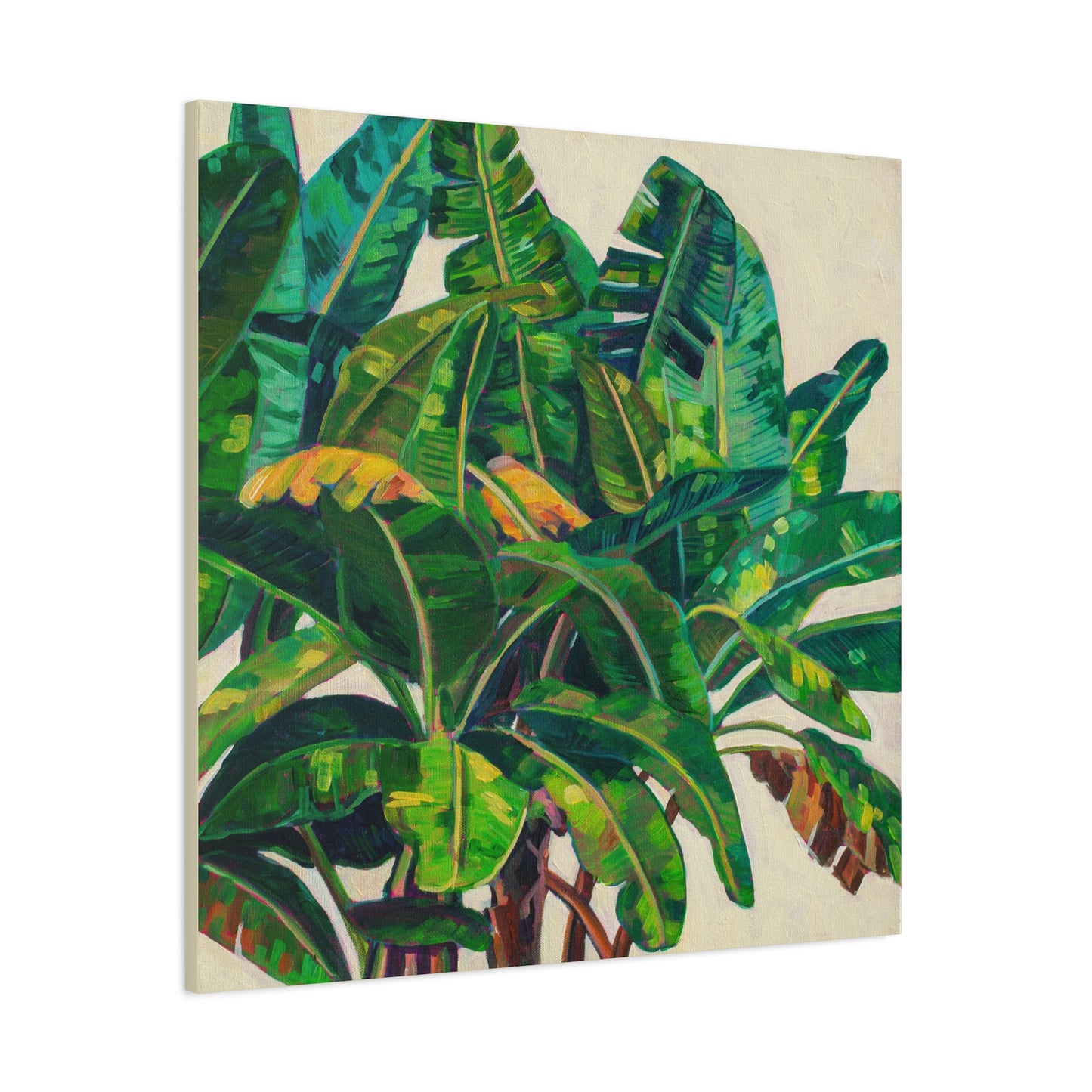 Palm Detail #11 —Matte Canvas, Stretched, 1.25"