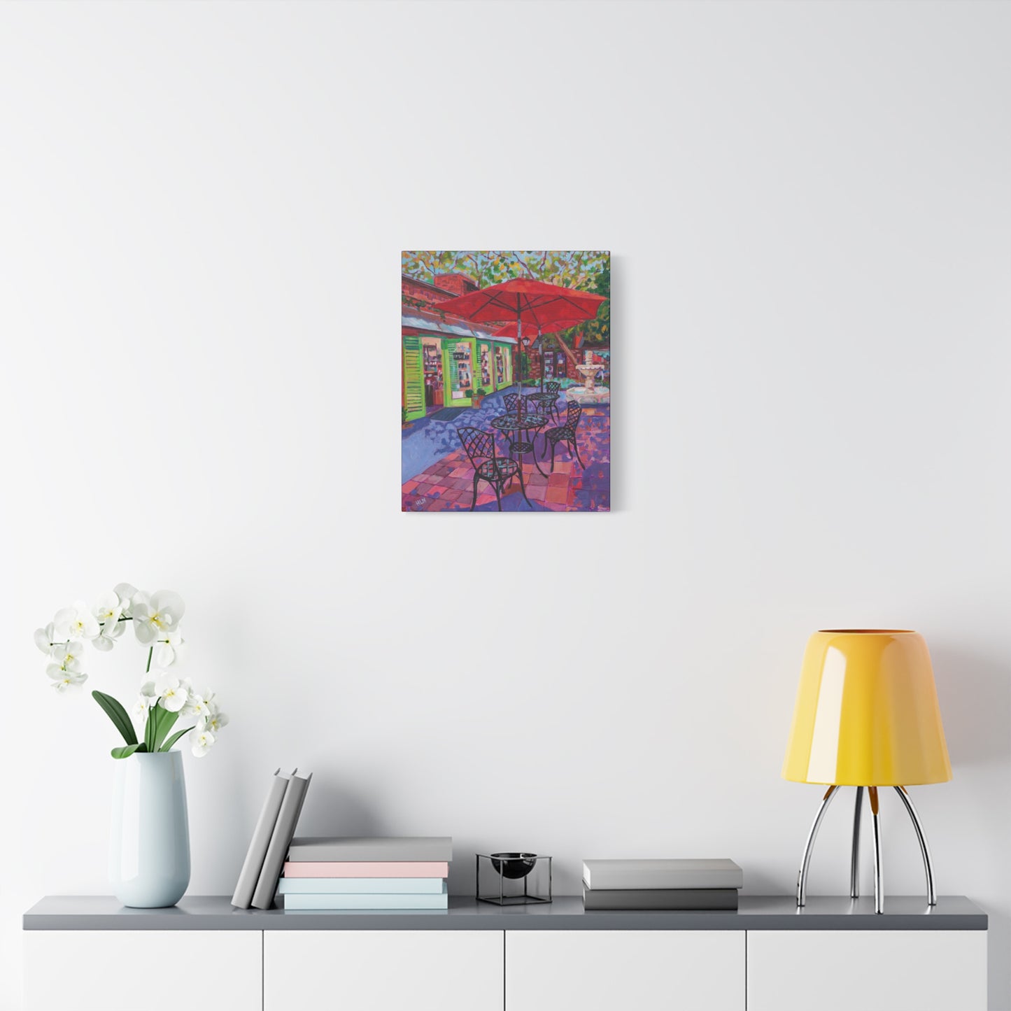 Hidden Courtyard—Matte Canvas, Stretched, 1.25"