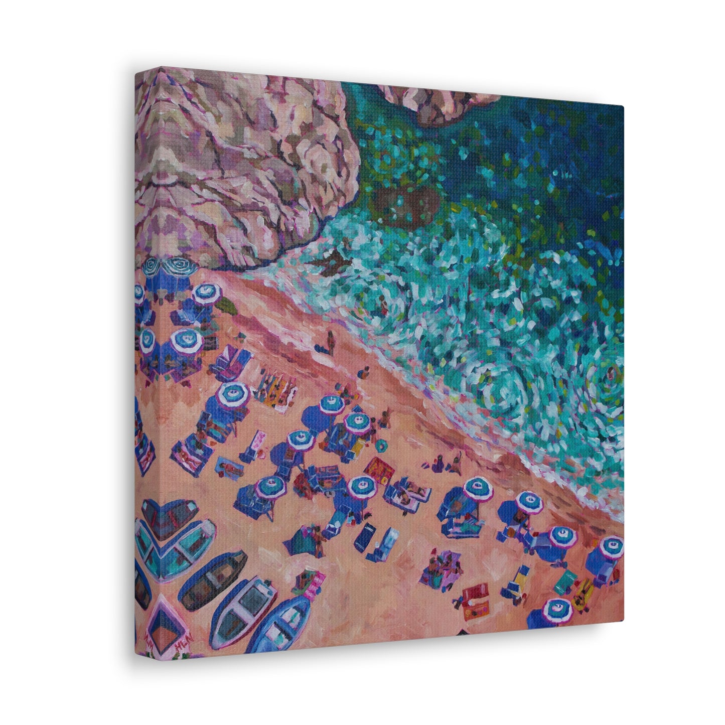 Overhead at Conca Dei Marini— Gallery Wrapped Canvas Reproductions