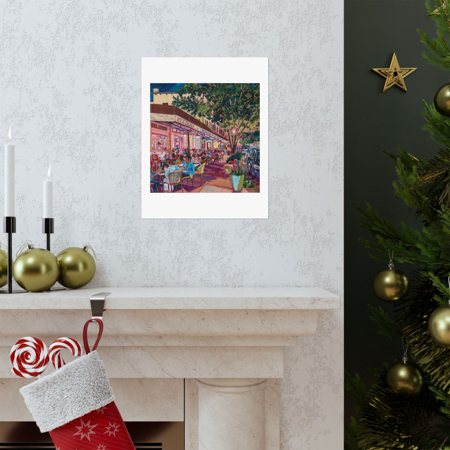 Winter Park Nightlife 7 — Fine Art Matte Paper Reproduction