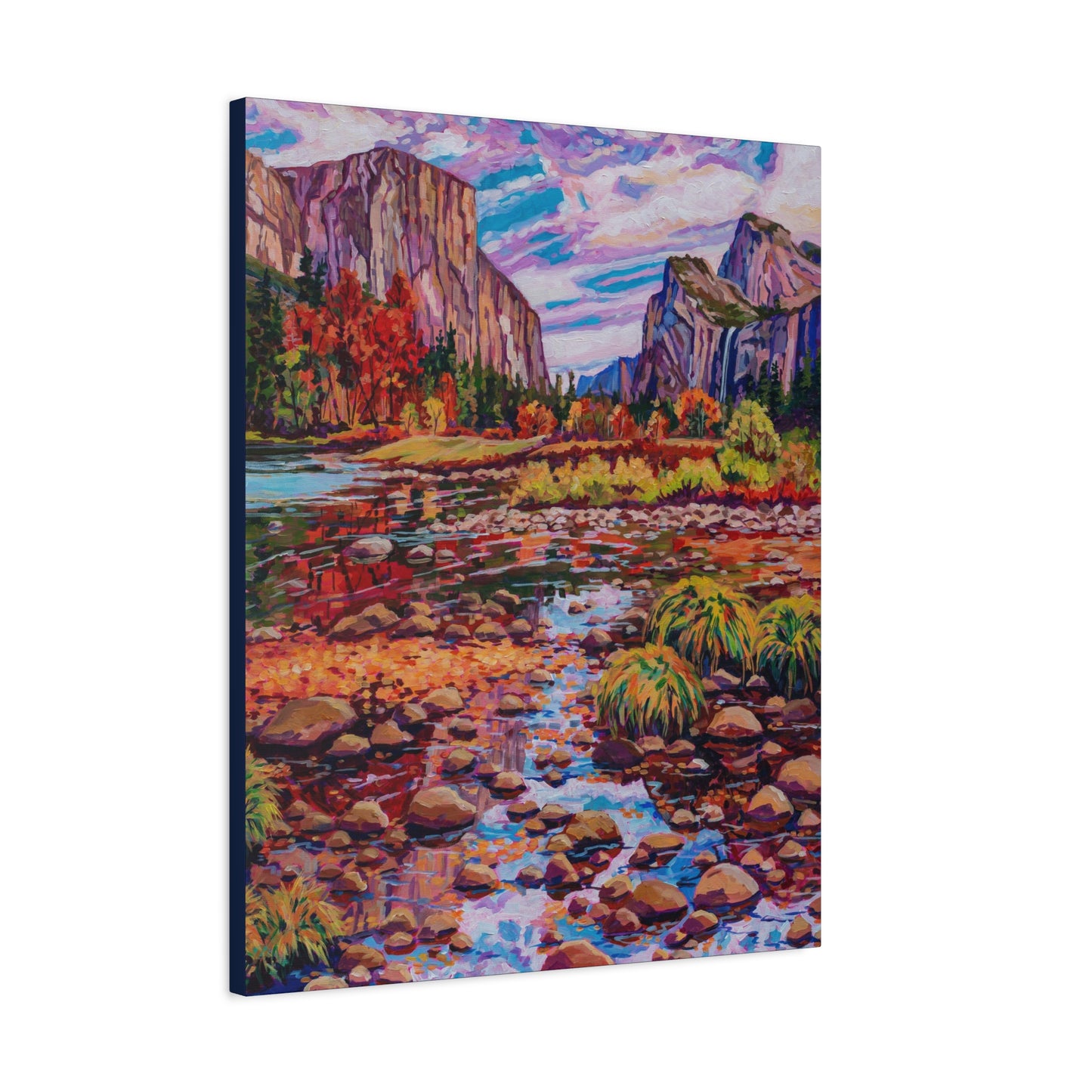 Yosemite Valley in Autumn—Matte Canvas, Stretched, 1.25"