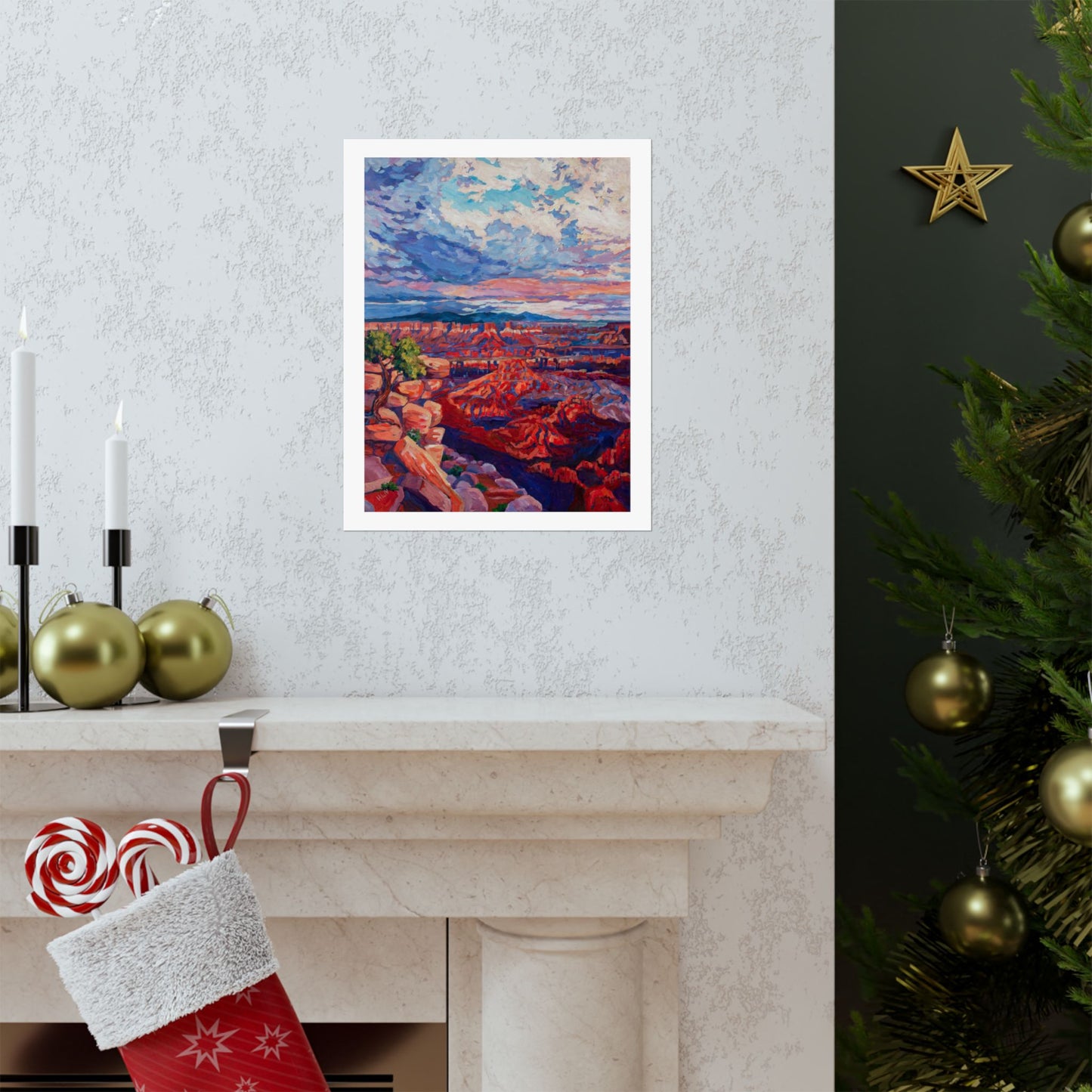 Sunset over Dead Horse Point— Fine Art Matte Paper Reproduction