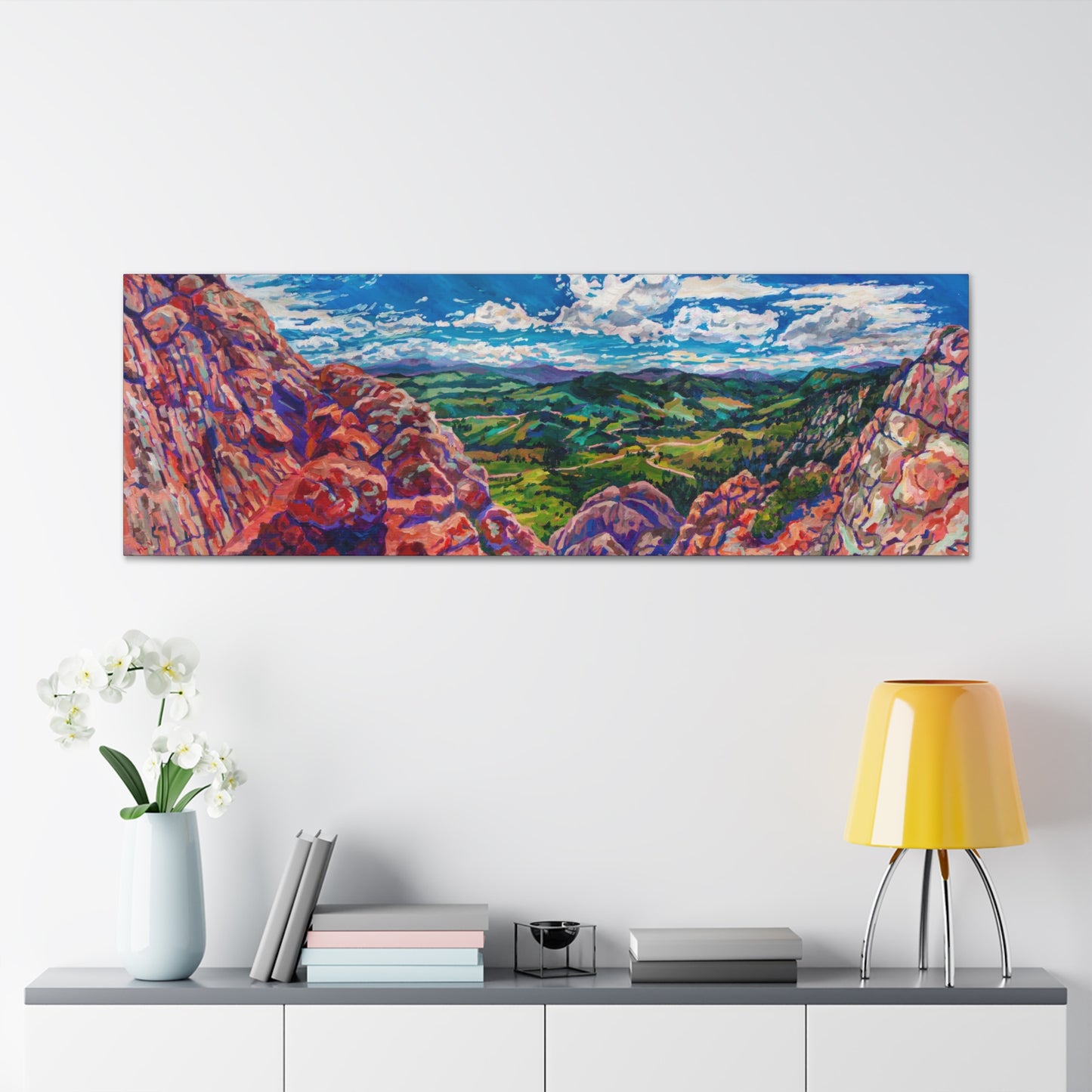 Foothills from Horsetooth Colorado— Gallery Wrapped Canvas Reproduction