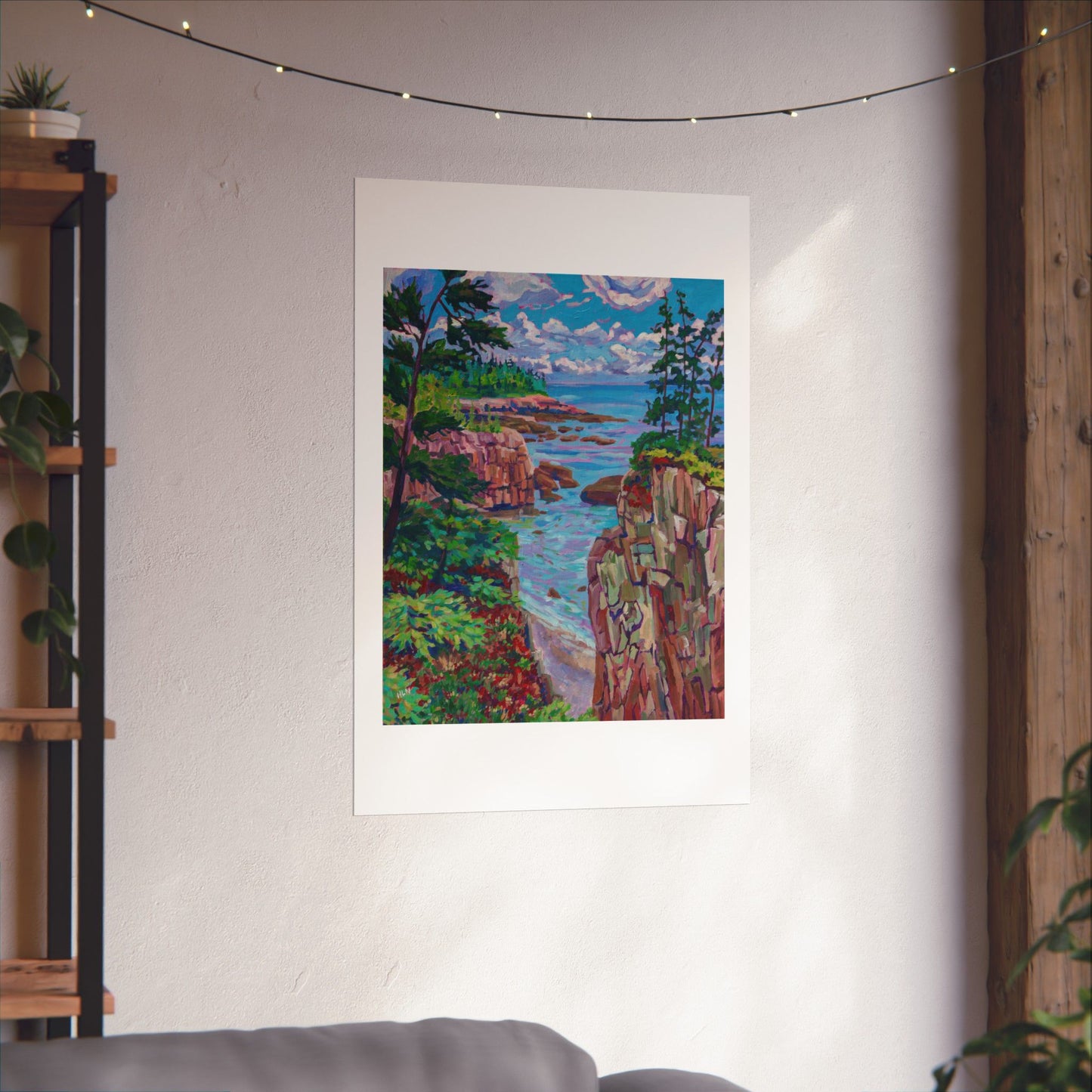 Raven's Nest 1 Acadia Maine— Fine Art Matte Paper Reproduction