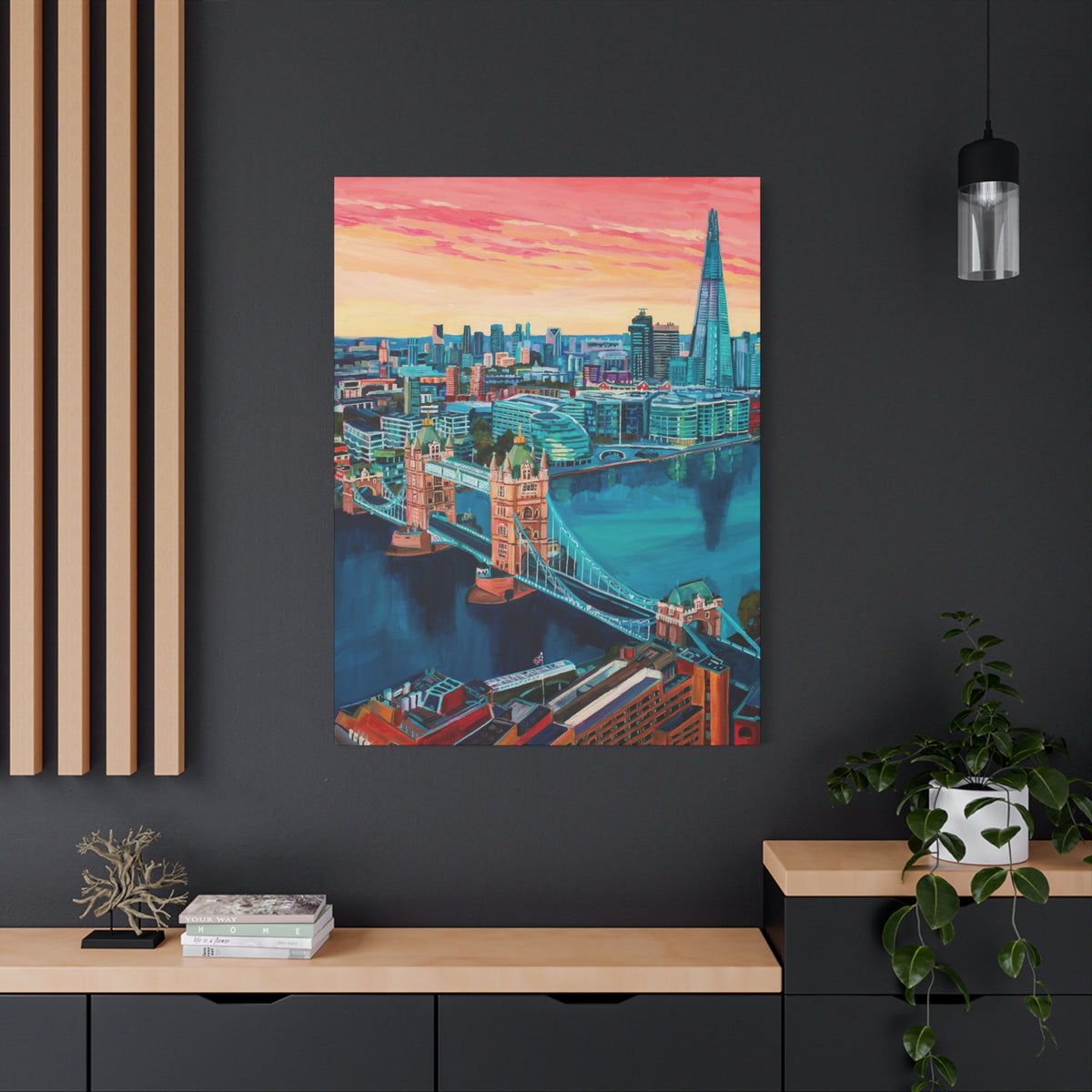 Postcards from Europe: Edinburgh —Matte Canvas, Stretched, 1.25"