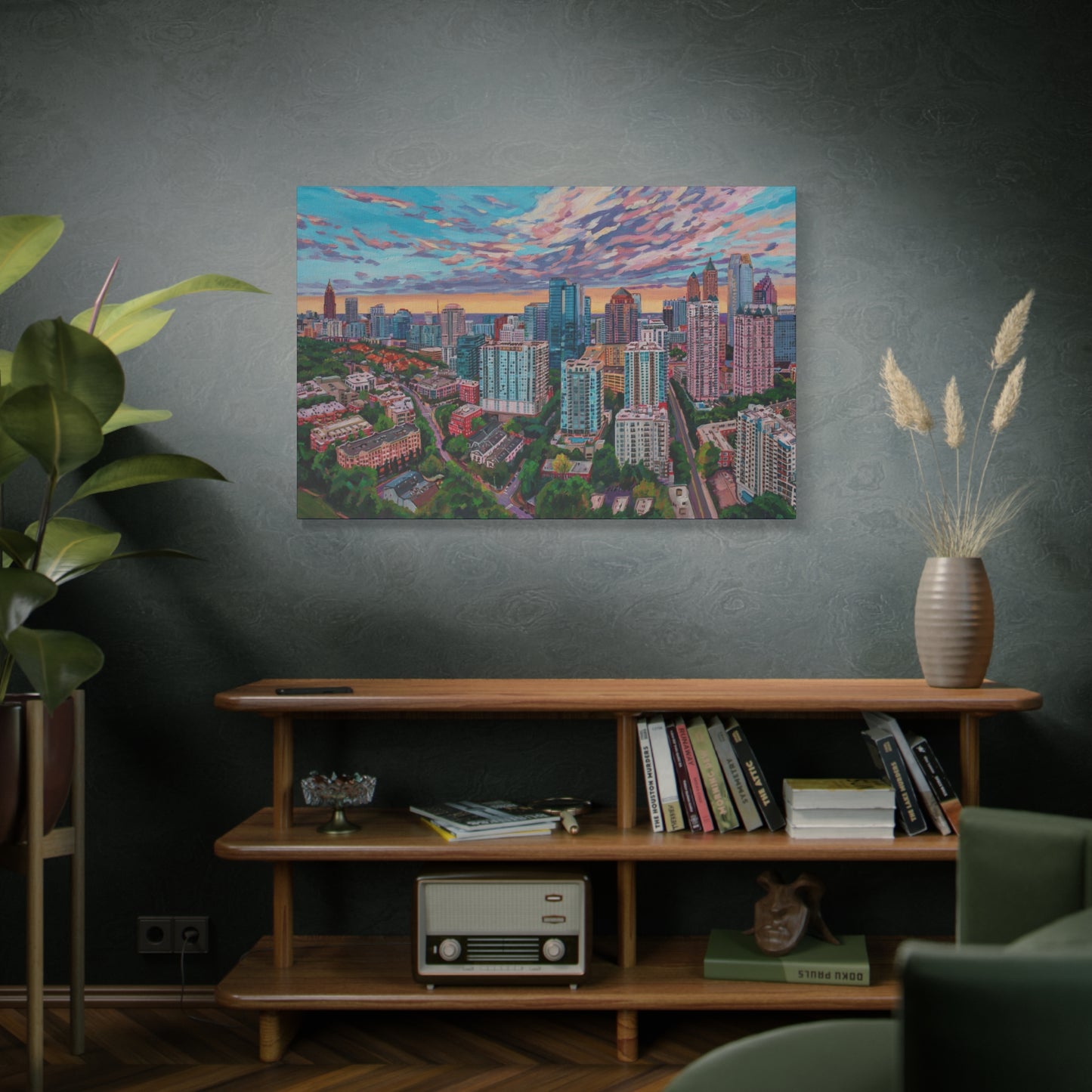 Heart of Midtown—Atlanta —Matte Canvas, Stretched, 1.25"