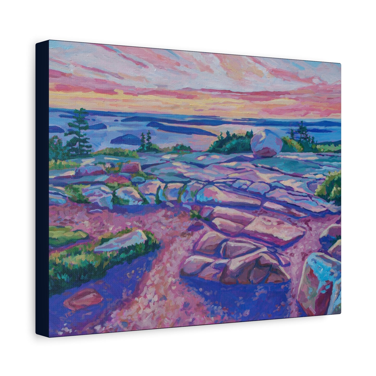 Cadillac Summit Sunrise, Acadia—Matte Canvas, Stretched, 1.25"