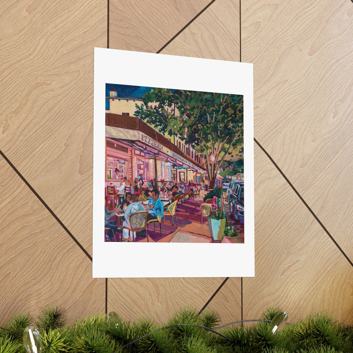 Winter Park Nightlife 7 — Fine Art Matte Paper Reproduction