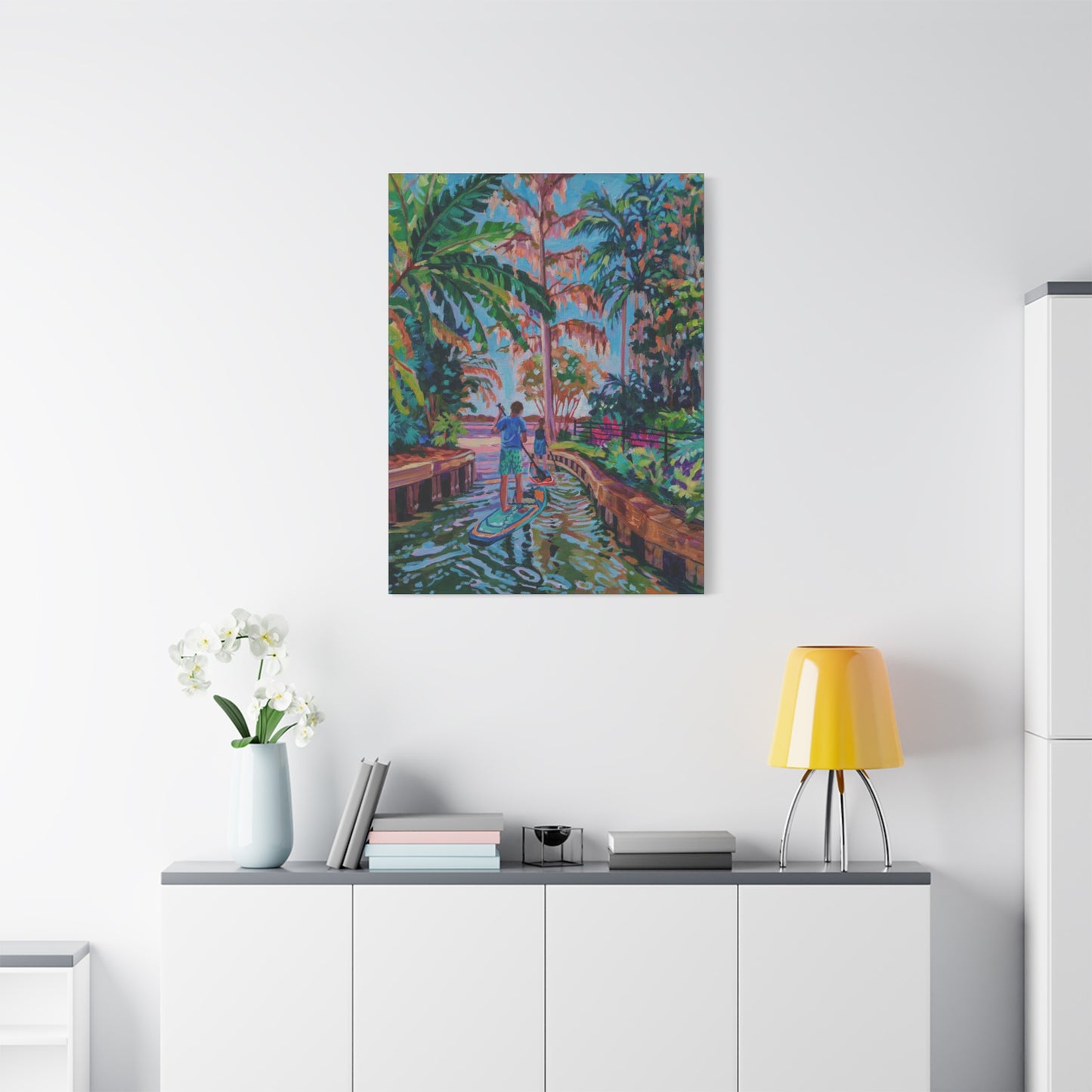 Golden Hour on the Water—Matte Canvas, Stretched, 1.25"