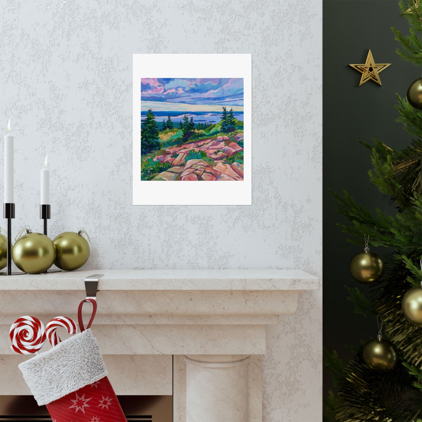 Above Bar Harbor — Fine Art Matte Paper Reproduction