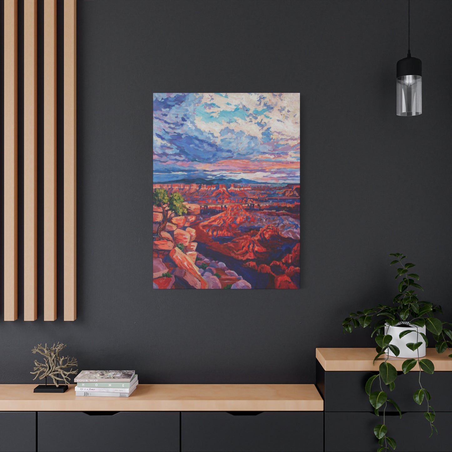 Sunset over Dead Horse Point—Matte Canvas, Stretched, 1.25"