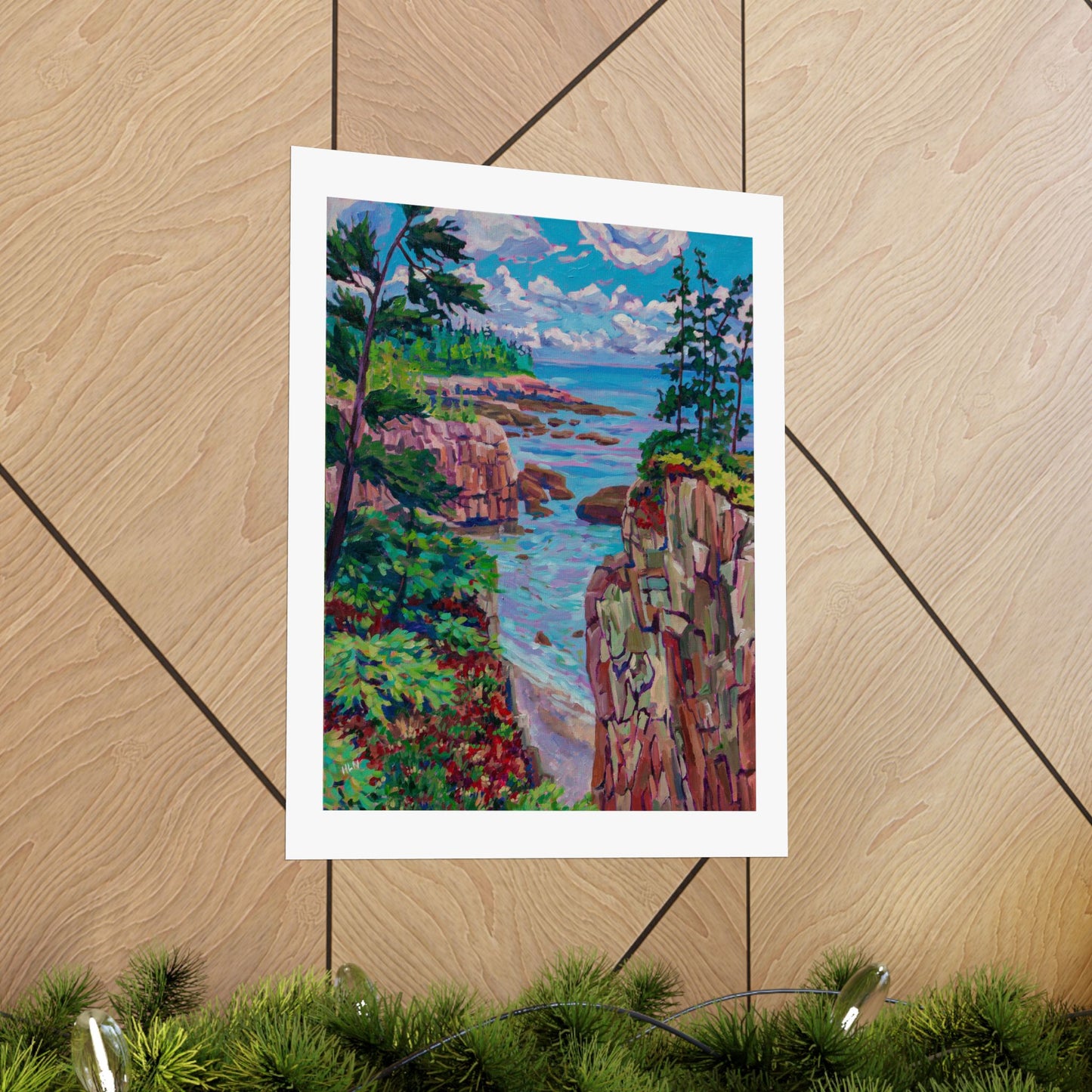 Raven's Nest 1 Acadia Maine— Fine Art Matte Paper Reproduction