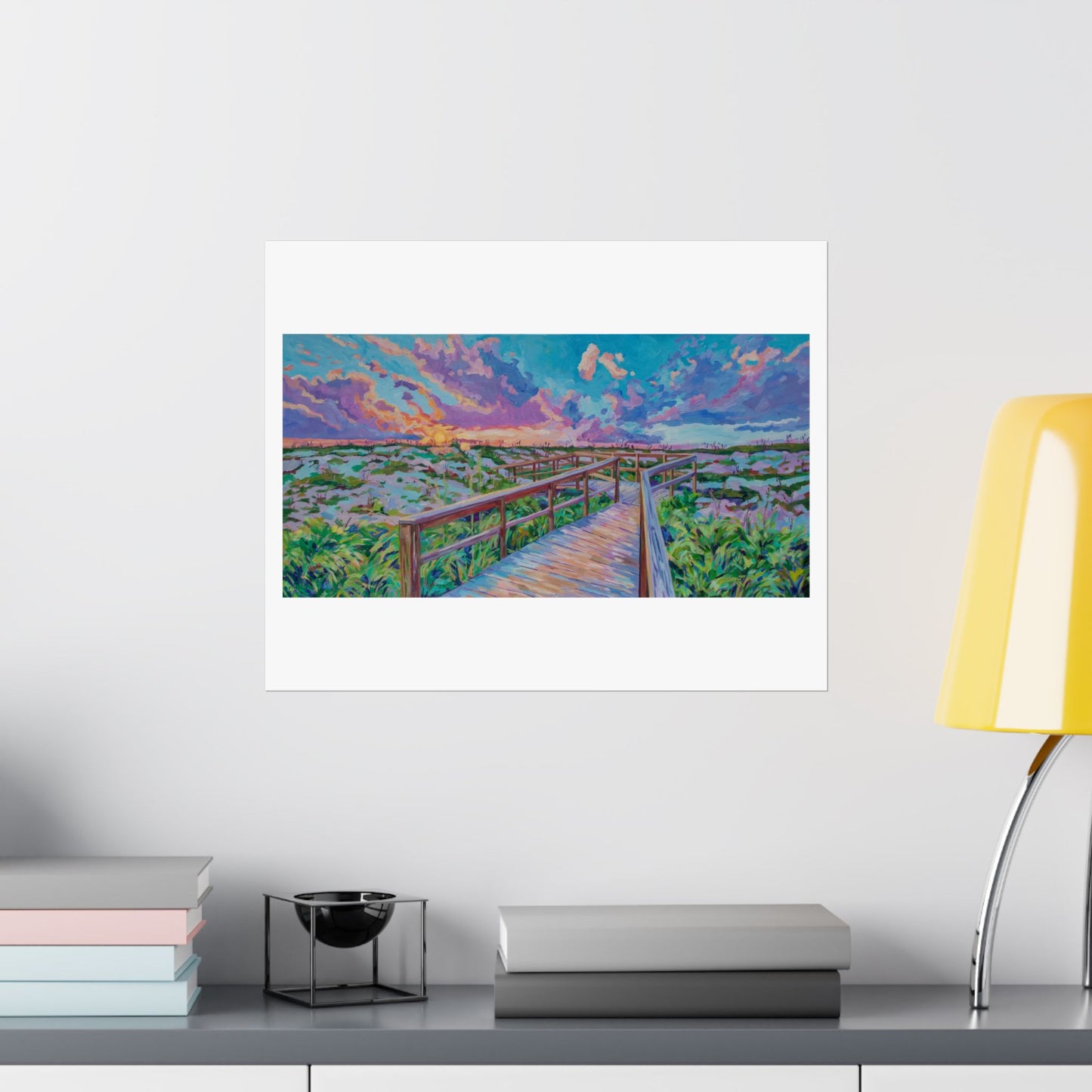 St Augustine Sunrise —Matte Horizontal Poster Reproduction