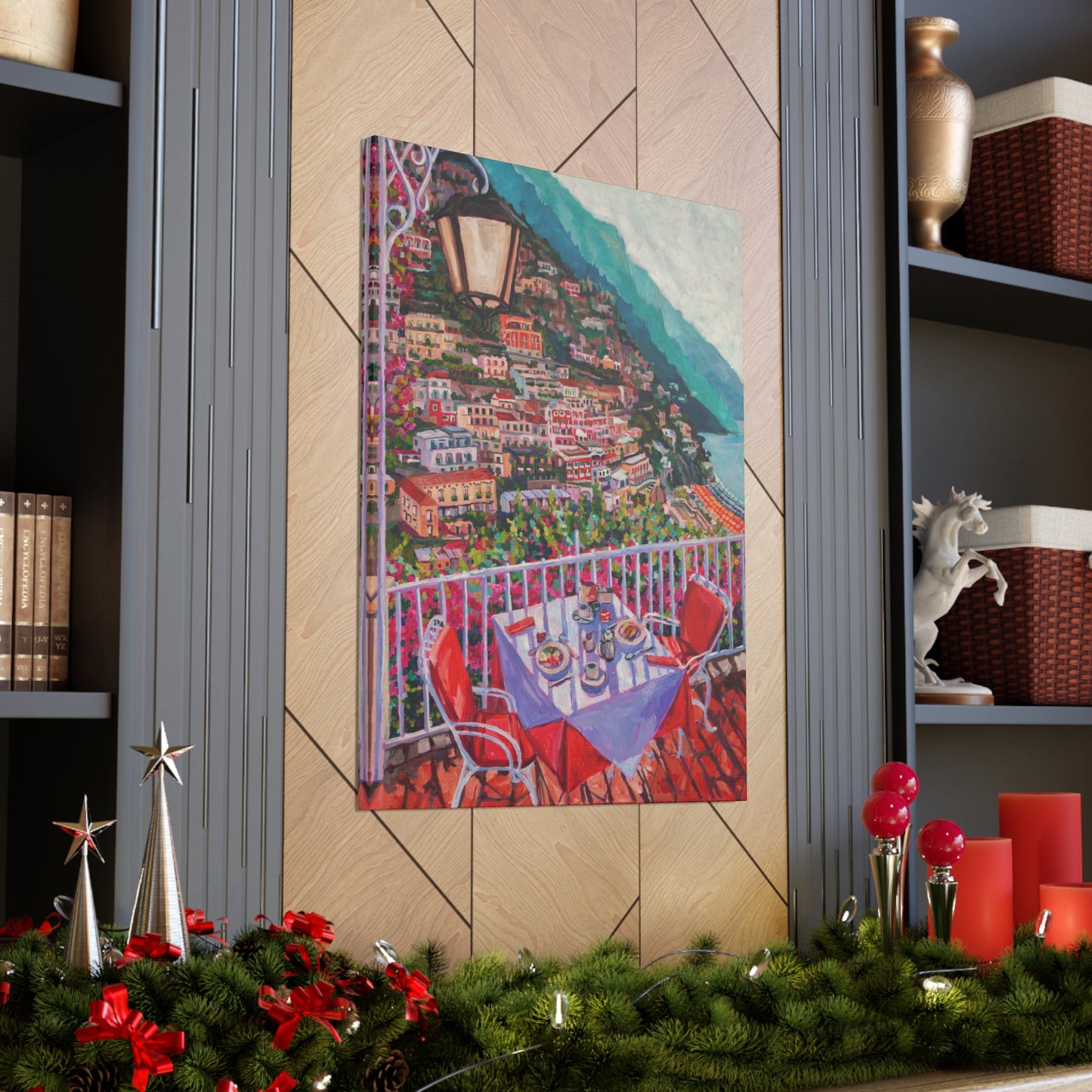Things Hoped For, Positano, Italy— Gallery Wrapped Canvas Reproduction