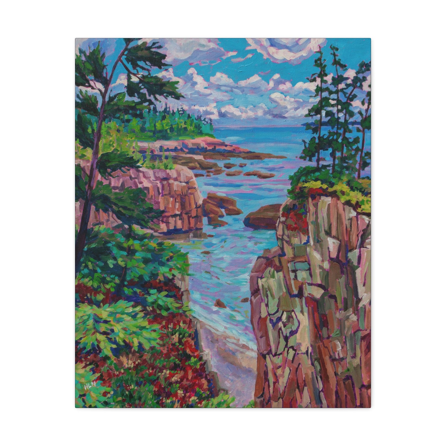 Raven's Nest 1 Acadia Maine—Matte Canvas, Stretched, 1.25"
