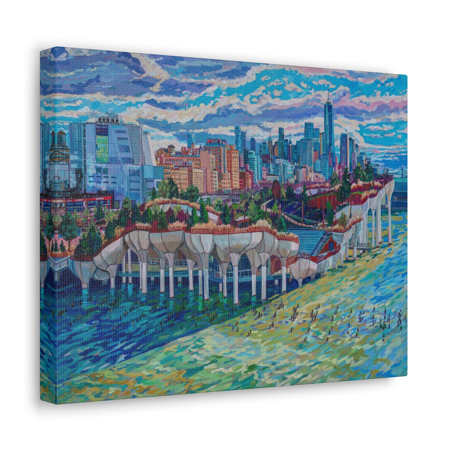 Copy of Field of Sunshine— Gallery Wrapped Canvas Reproduction