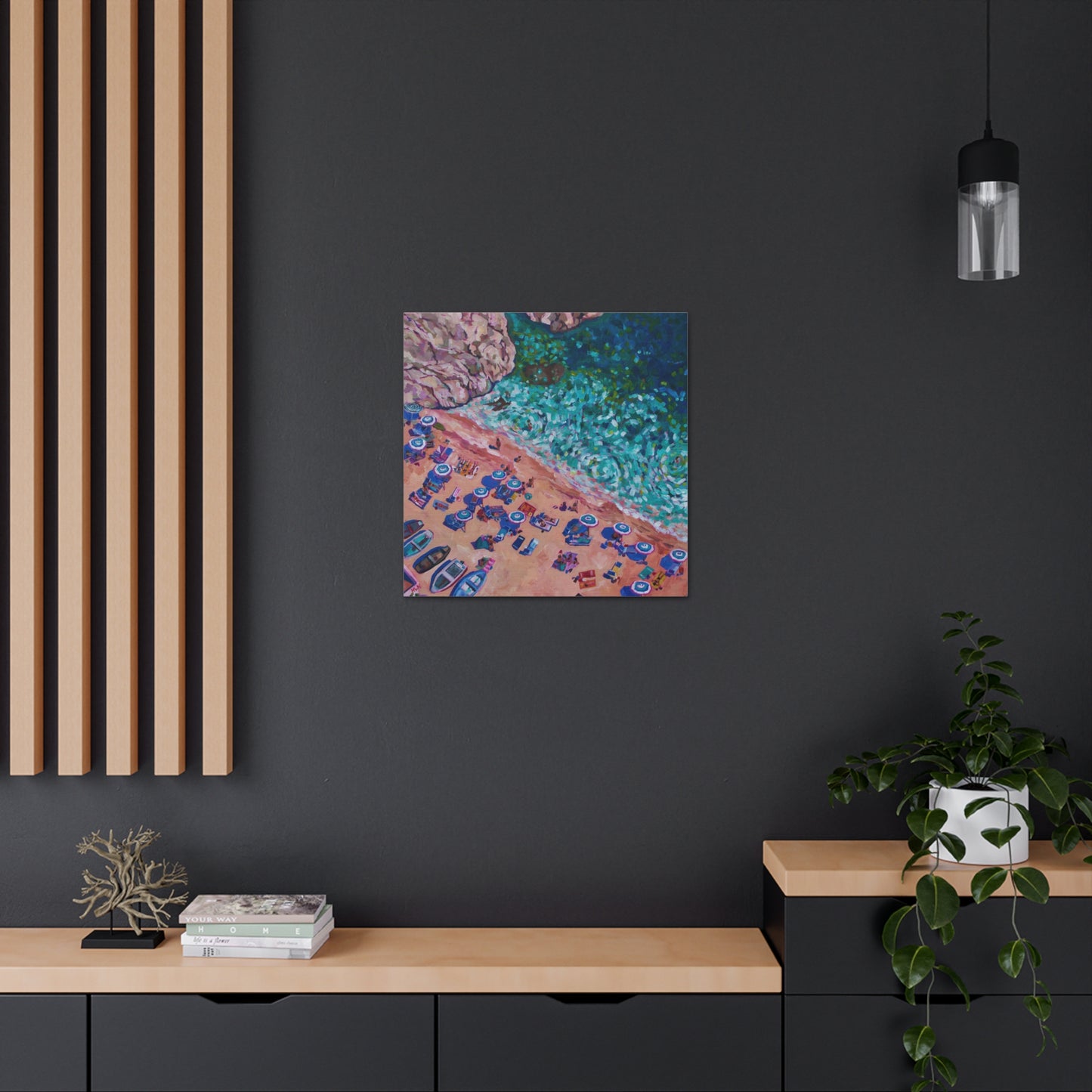 Overhead at Conca Dei Marini— Gallery Wrapped Canvas Reproductions