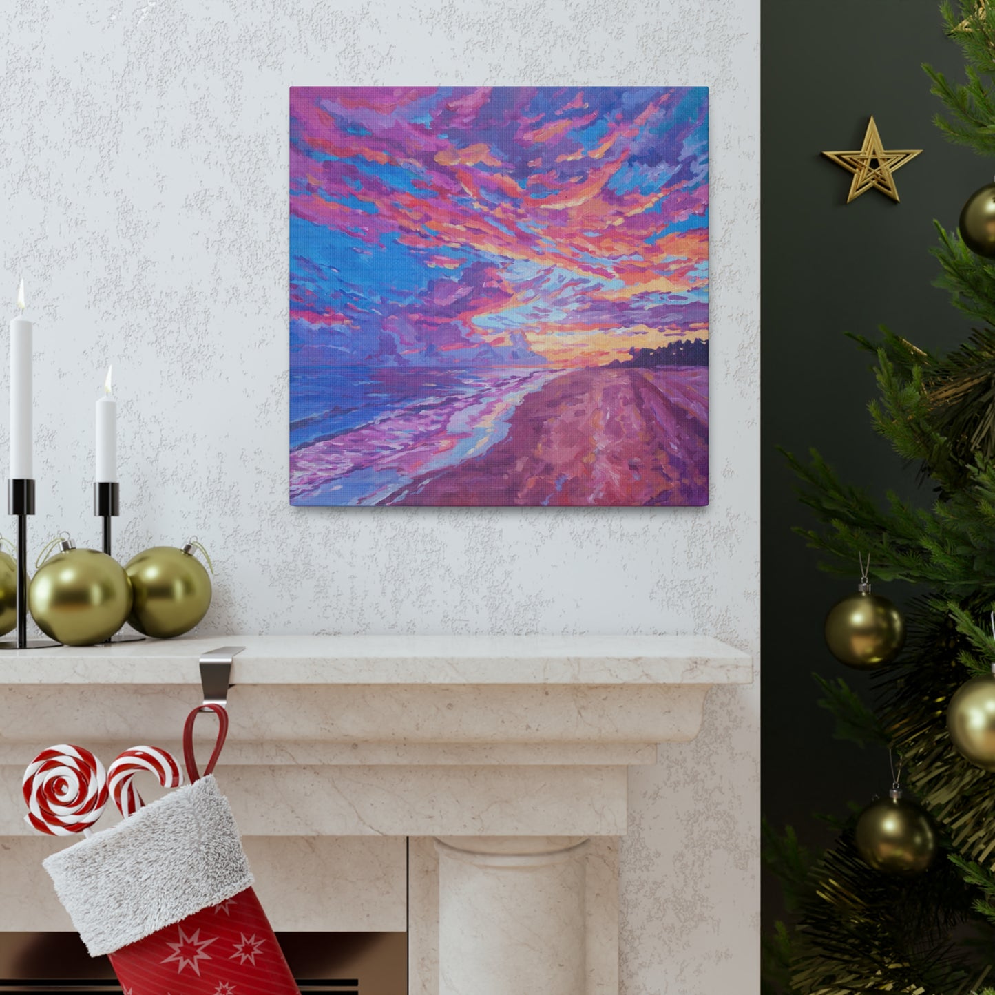 Sanibel Island Sunset— Gallery Wrapped Canvas Reproductions