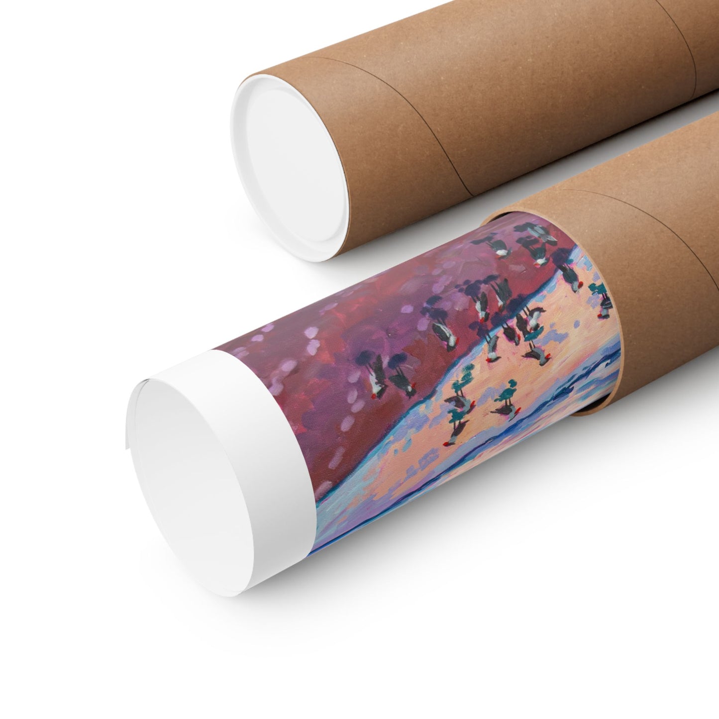 Morning Meetup— Matte Paper Poster Reproduction