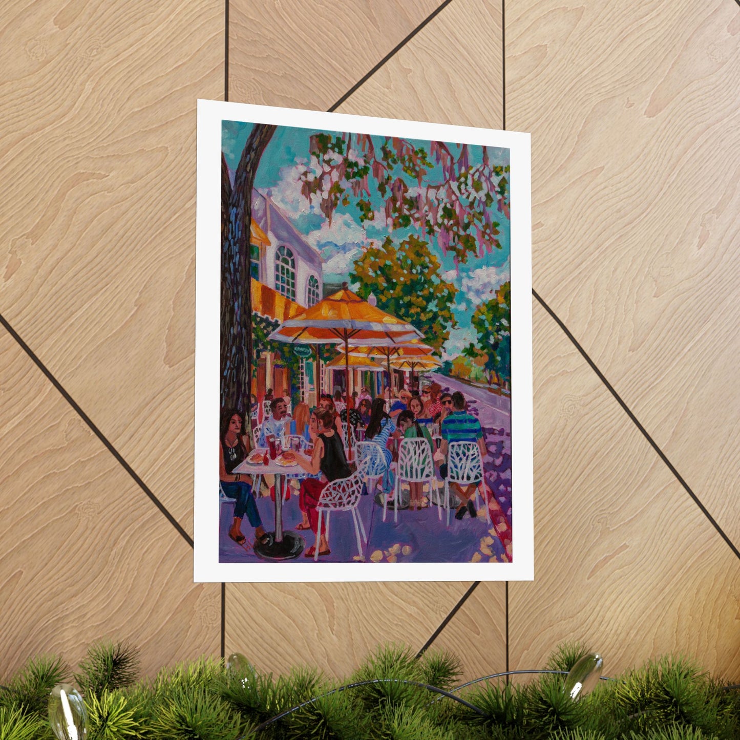 Lunch on Park Ave Winter Park — Fine Art Matte Paper Reproduction