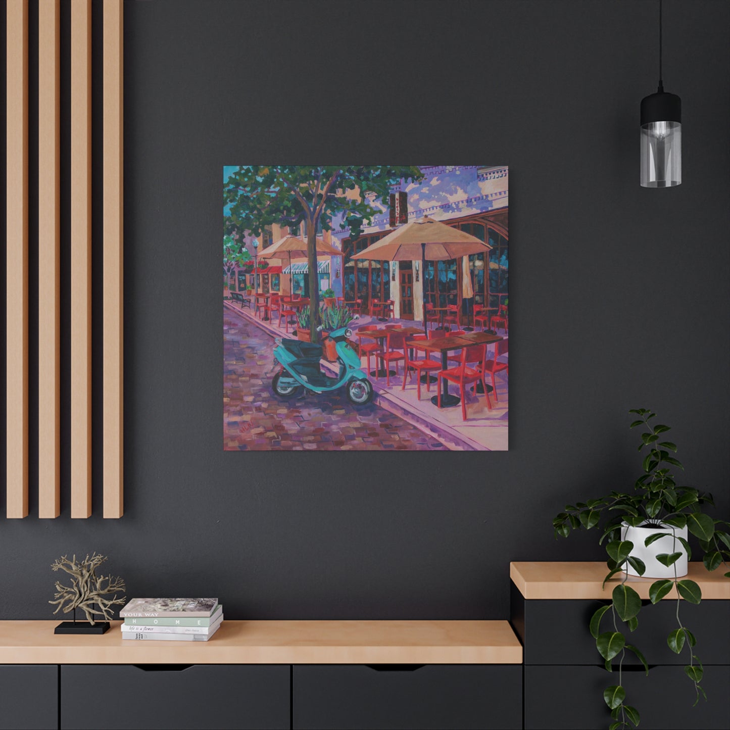 Waiting for Happy Hour—Matte Canvas, Stretched, 1.25"