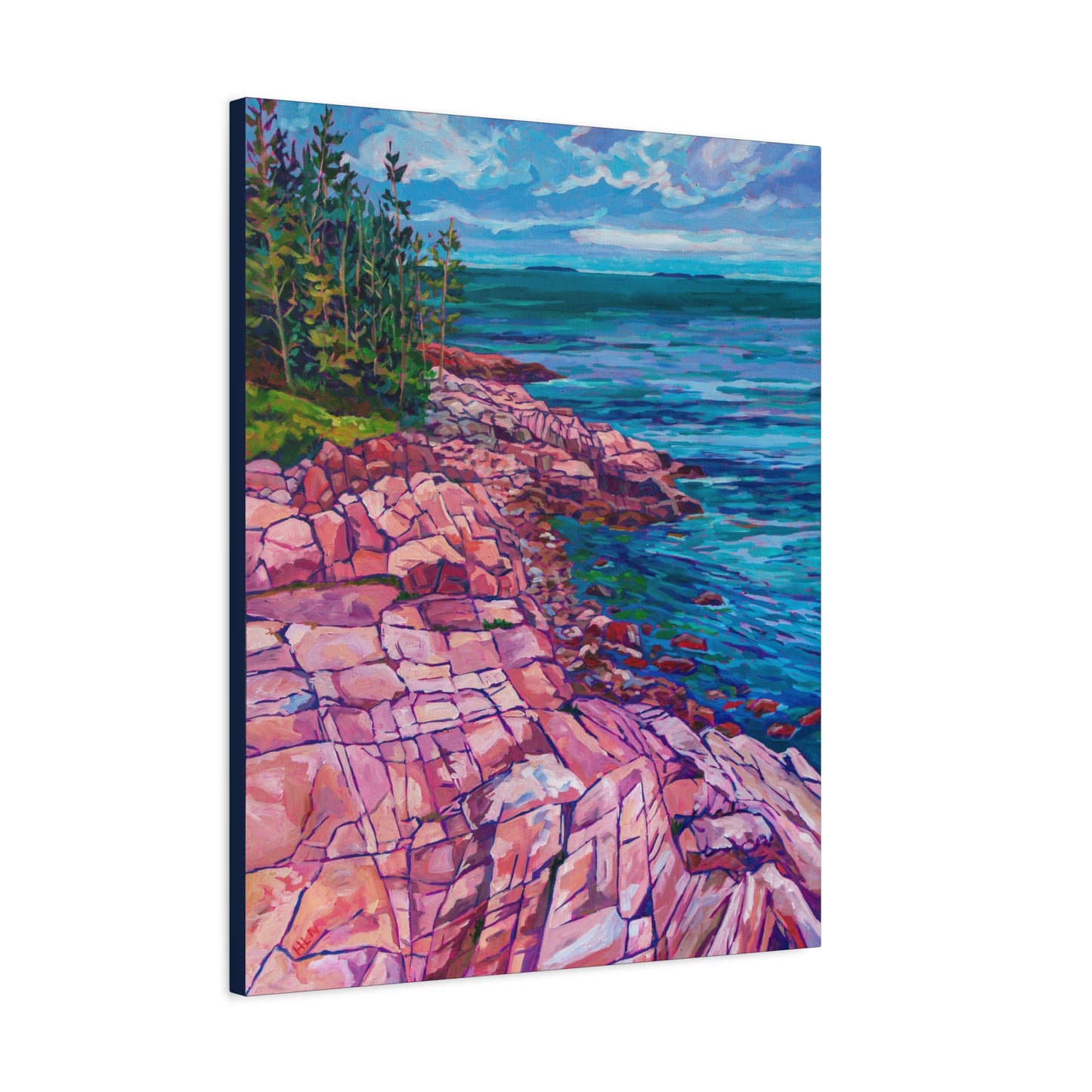 Ship Harbor Trail Acadia—Matte Canvas, Stretched, 1.25"