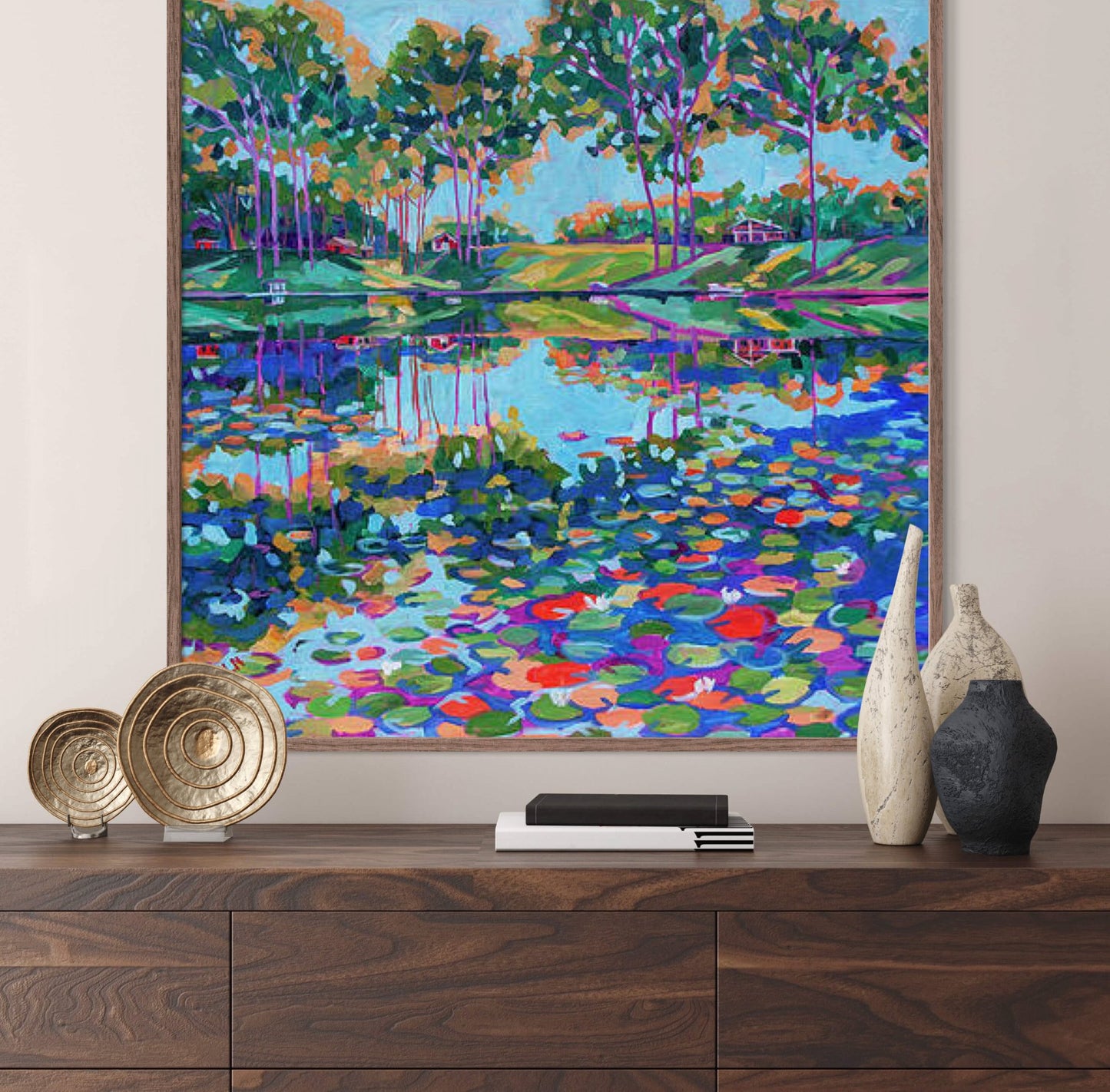 Lily Pads on the Lake