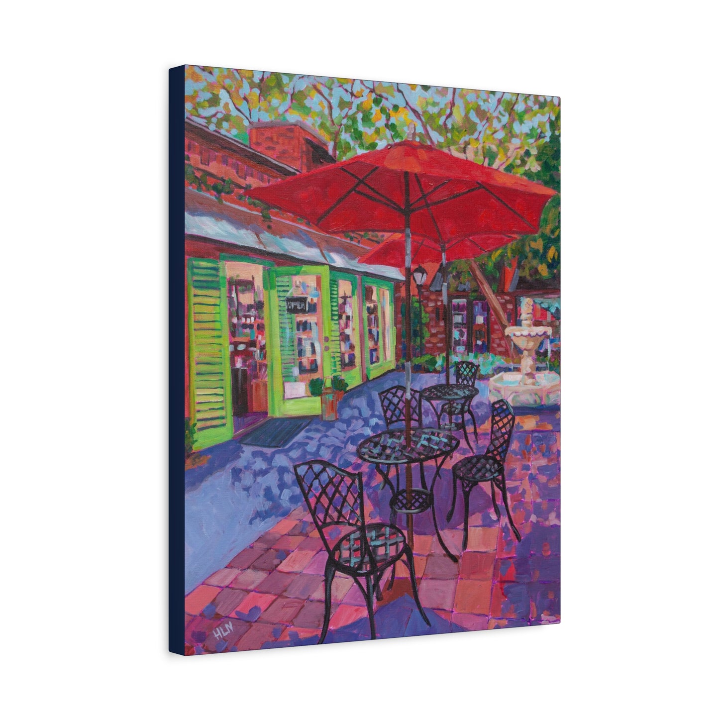 Hidden Courtyard—Matte Canvas, Stretched, 1.25"