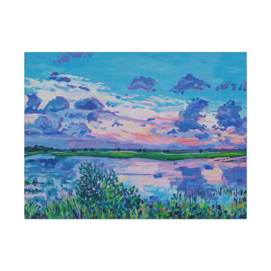 St Augustine Sunset— Gallery Wrapped Canvas Reproduction