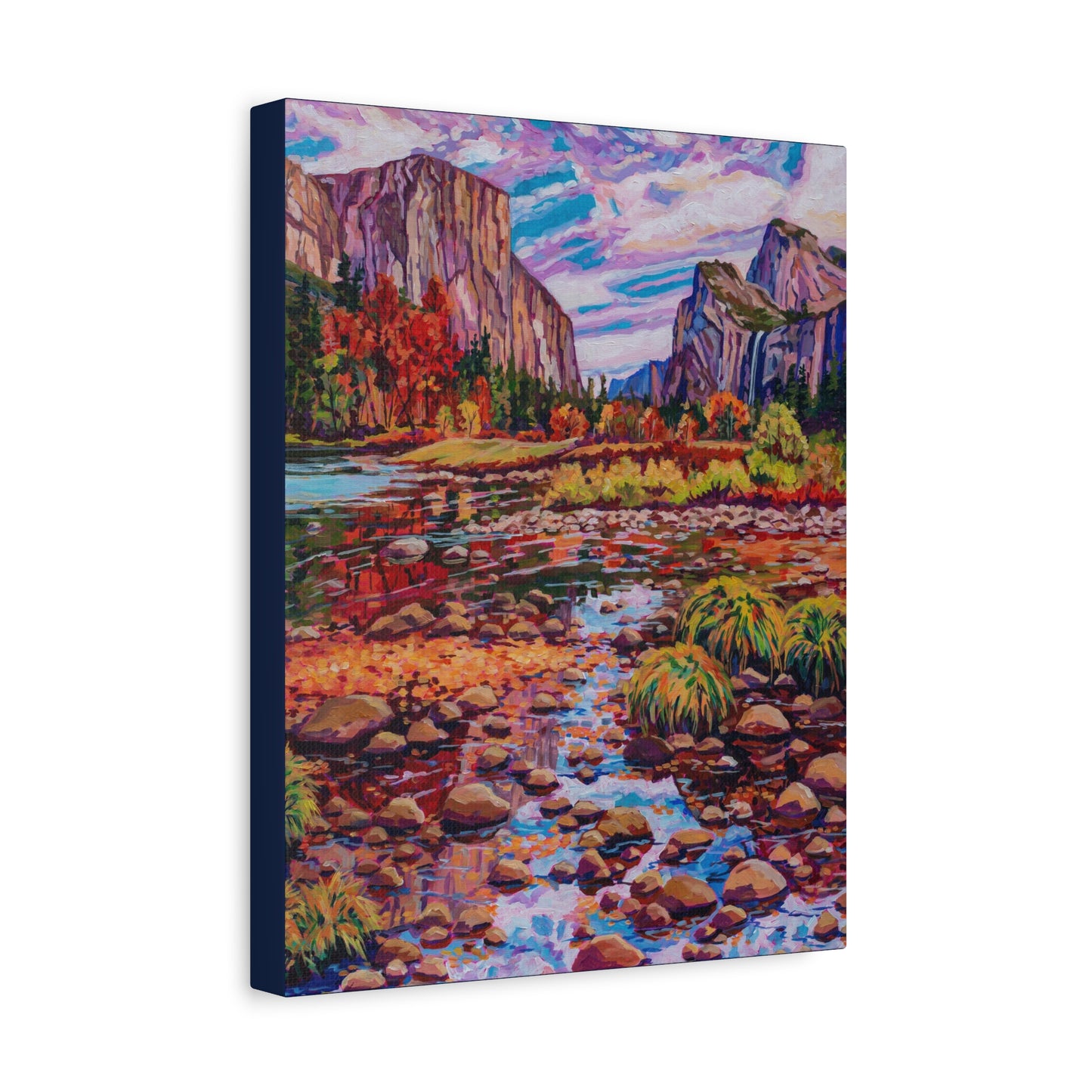 Yosemite Valley in Autumn—Matte Canvas, Stretched, 1.25"