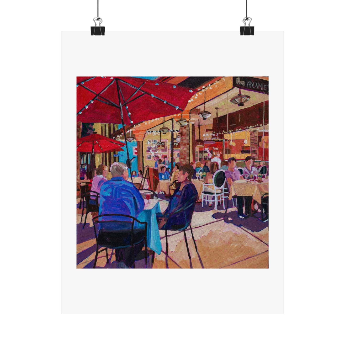 Winter Park Nightlife 5 — Fine Art Matte Paper Reproduction