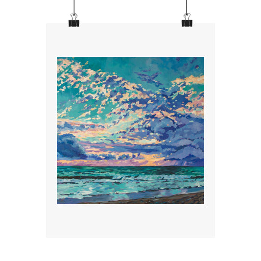 Last Light— Matte Paper Poster Reproduction