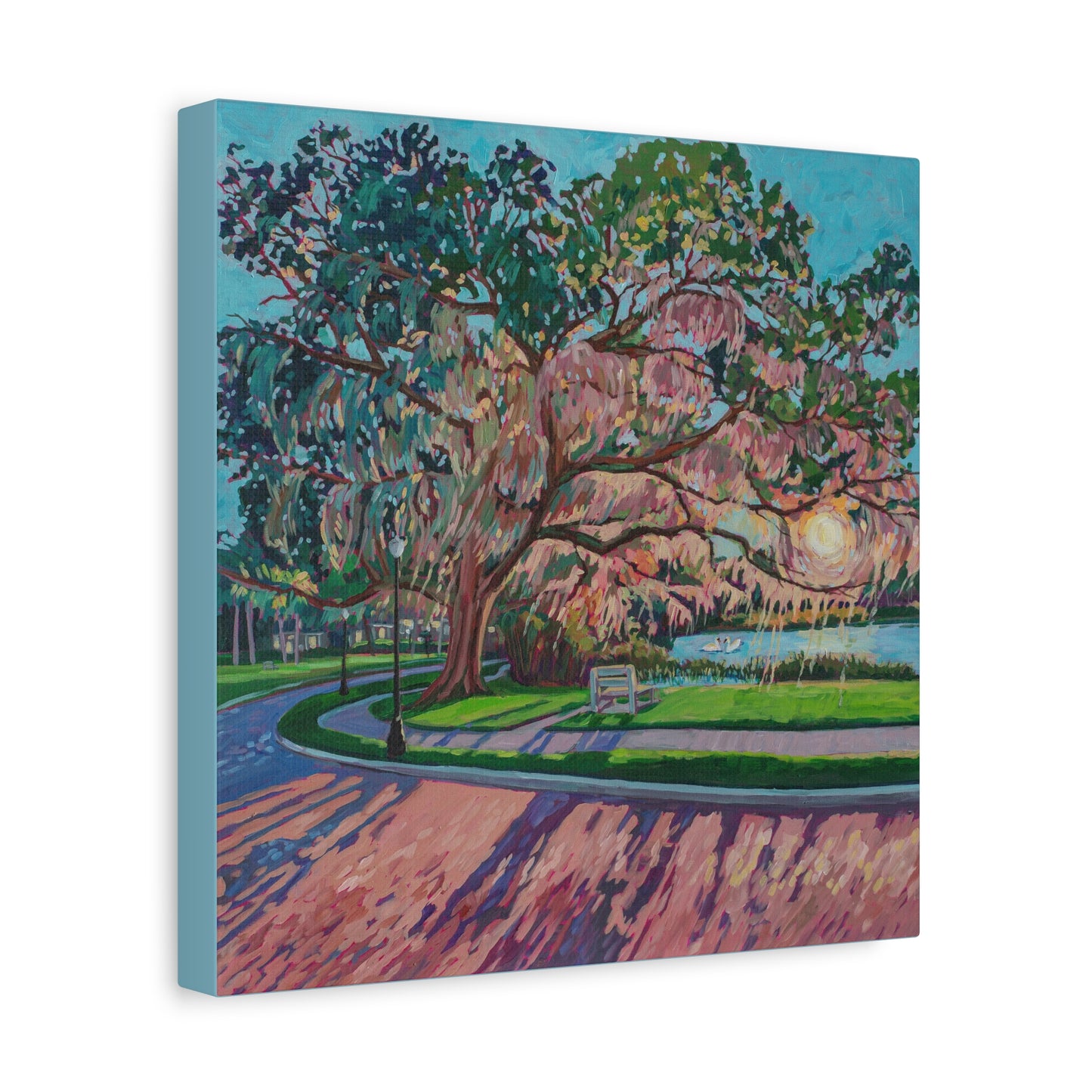 Standing the test of Time, Lake Cherokee Orlando—Matte Canvas, Stretched, 1.25"