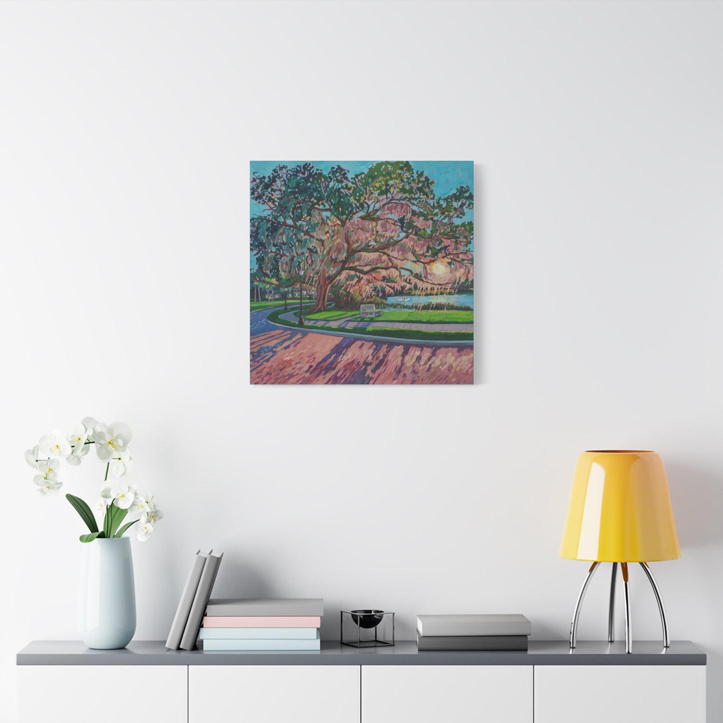 Standing the test of Time, Lake Cherokee Orlando—Matte Canvas, Stretched, 1.25"
