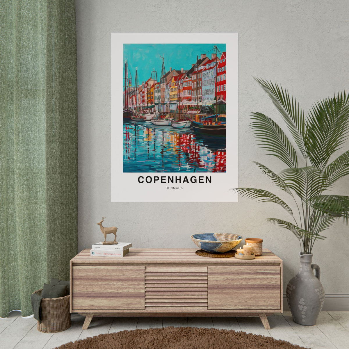 Postcards from Europe- Copenhagen: Travel Posters Souvenirs
