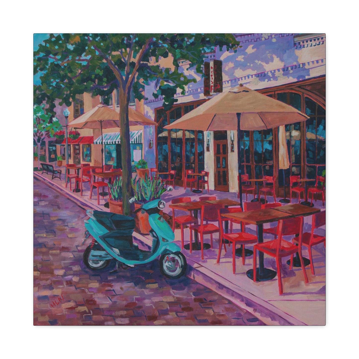 Waiting for Happy Hour—Matte Canvas, Stretched, 1.25"