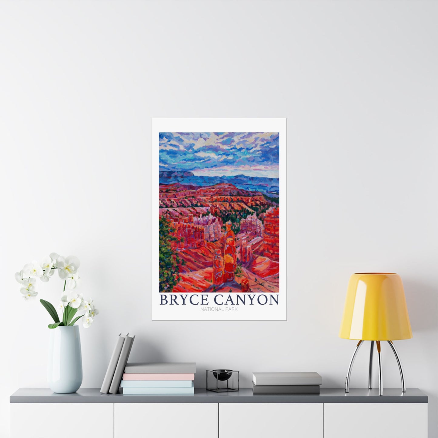 NP-3 | Bryce Canyon National Park fine art print, Southwest, Utah outdoor adventure lover, souvenir poster, artist Heather Nagy