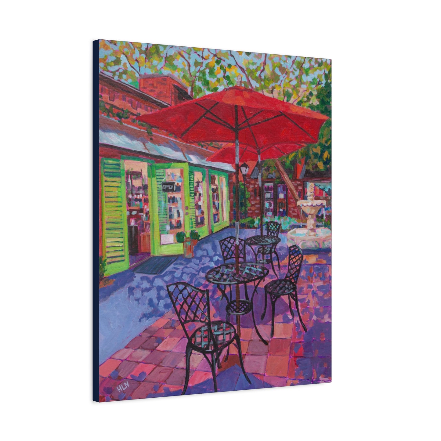Hidden Courtyard—Matte Canvas, Stretched, 1.25"