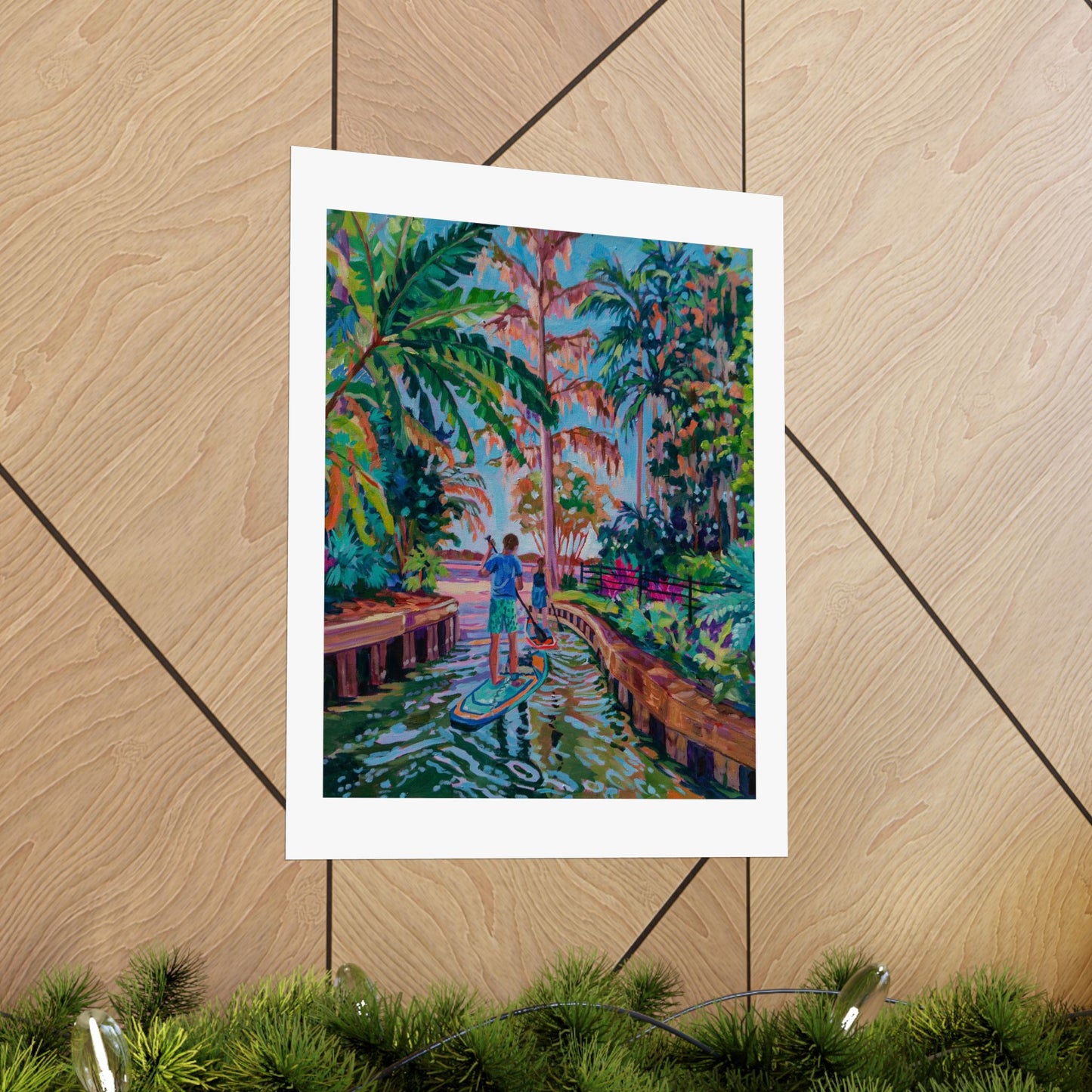 Golden Hour on the Water, Winter Park — Fine Art Matte Paper Reproduction