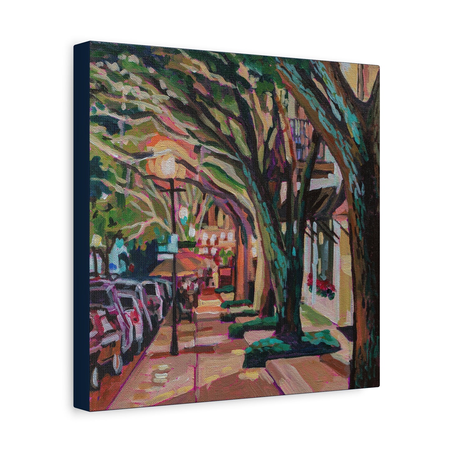Winter Park Nightlife 4—Matte Canvas, Stretched, 1.25"