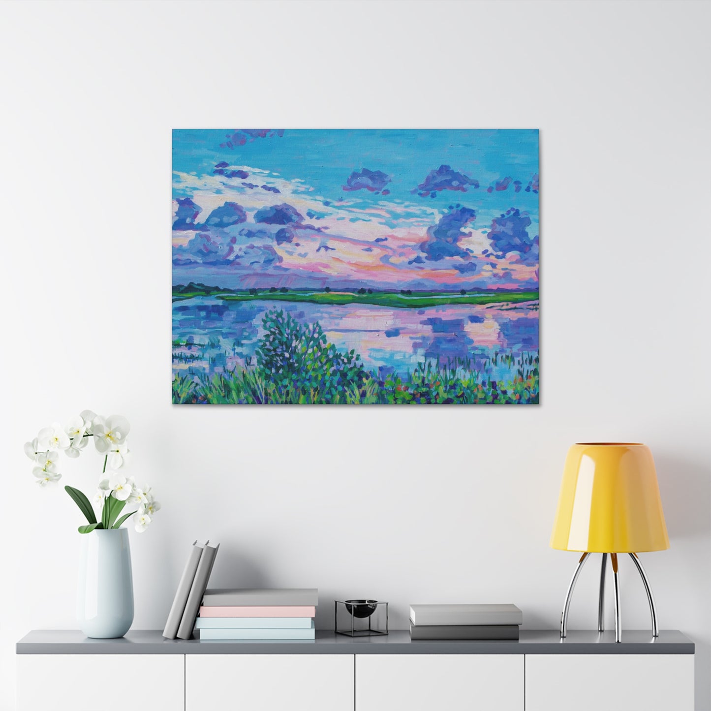 St Augustine Sunset— Gallery Wrapped Canvas Reproduction
