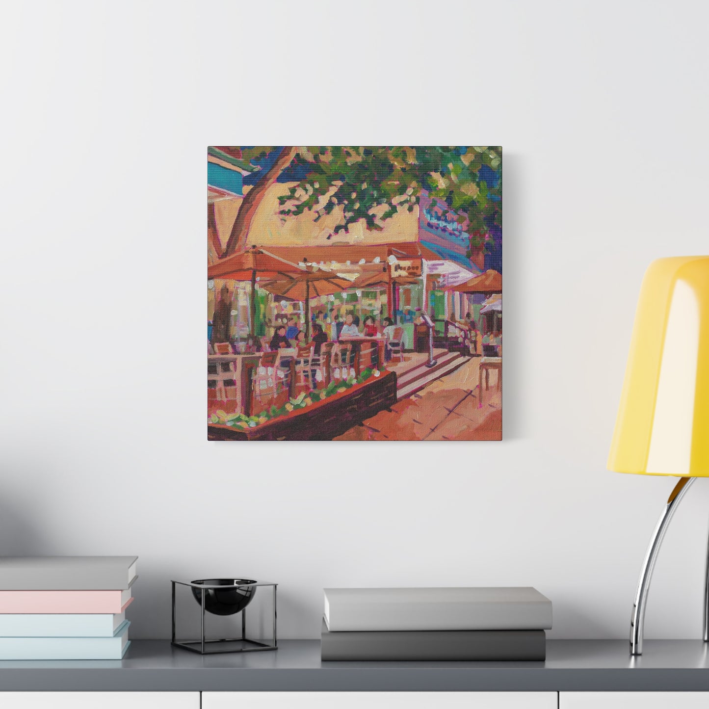 Winter Park Nightlife 1—Matte Canvas, Stretched, 1.25"