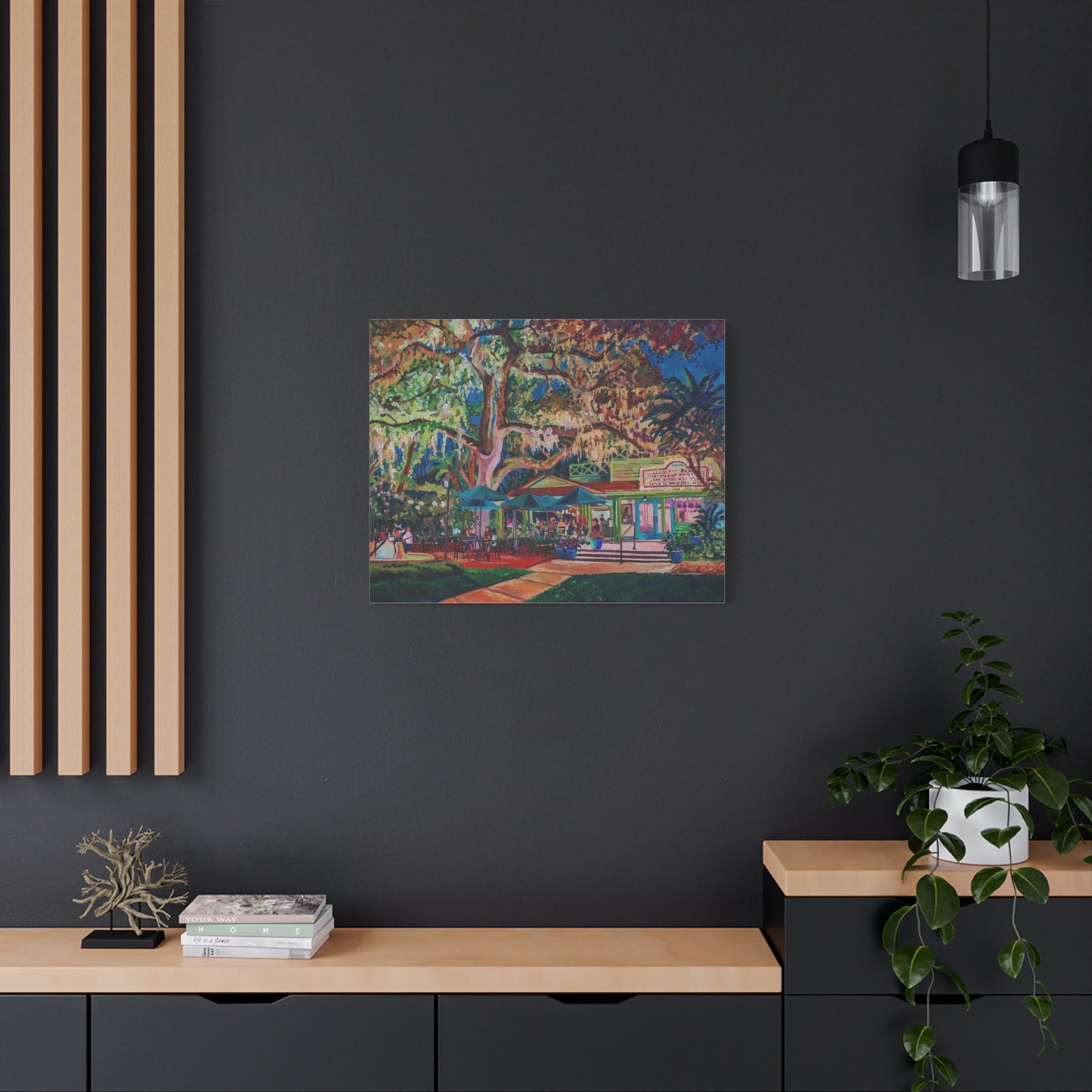 Enzian Theatre Night 3—Matte Canvas, Stretched, 1.25"