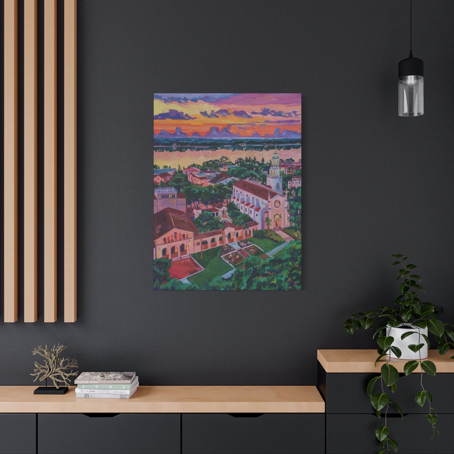 Sunrise over Rollins, Winter Park—Matte Canvas, Stretched, 1.25"