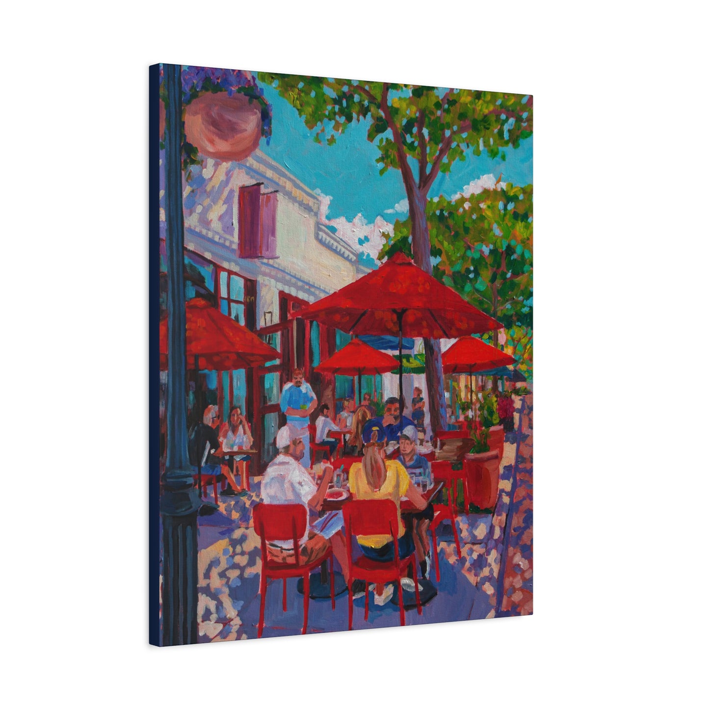 Lunch at Prato—Matte Canvas, Stretched, 1.25"