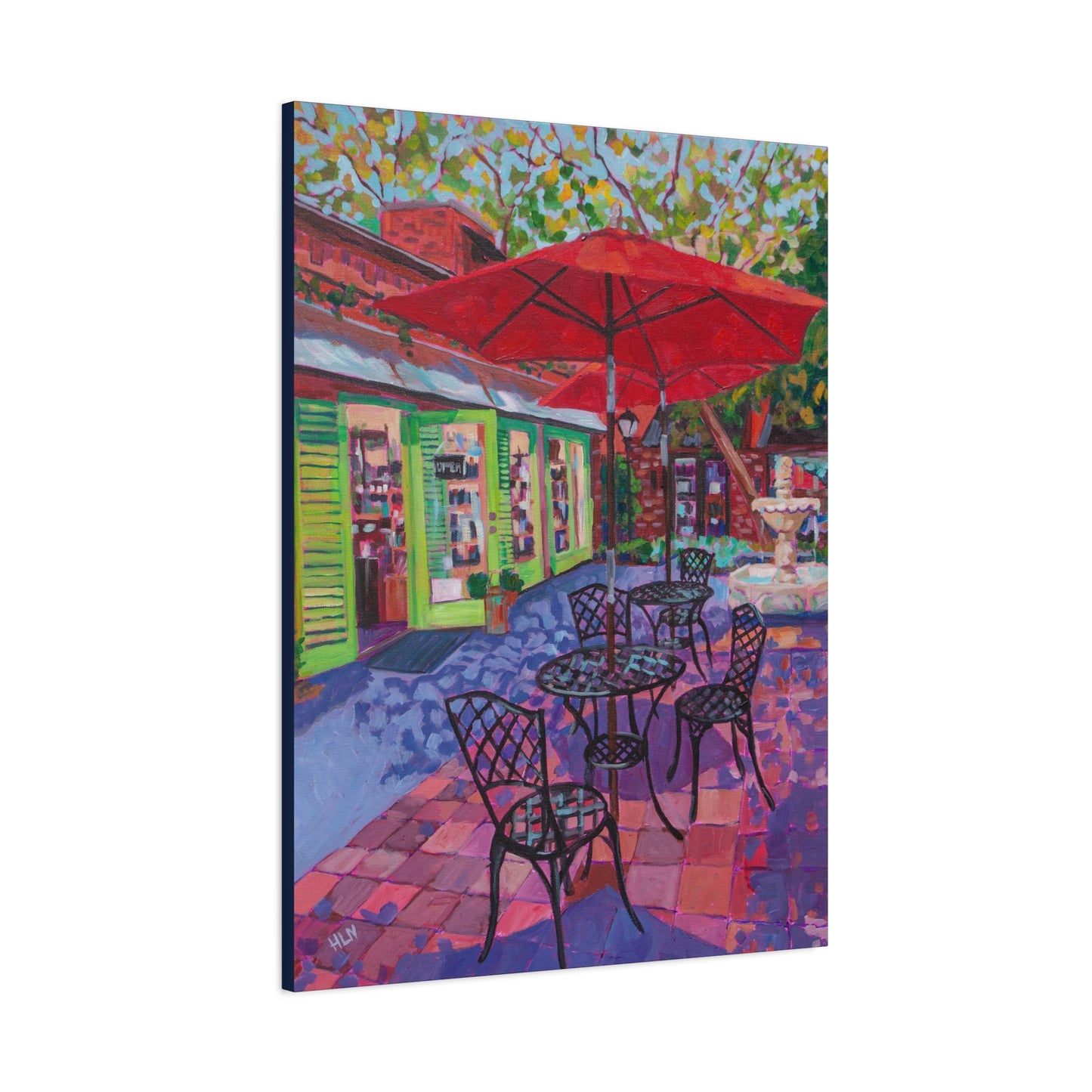 Hidden Courtyard—Matte Canvas, Stretched, 1.25"